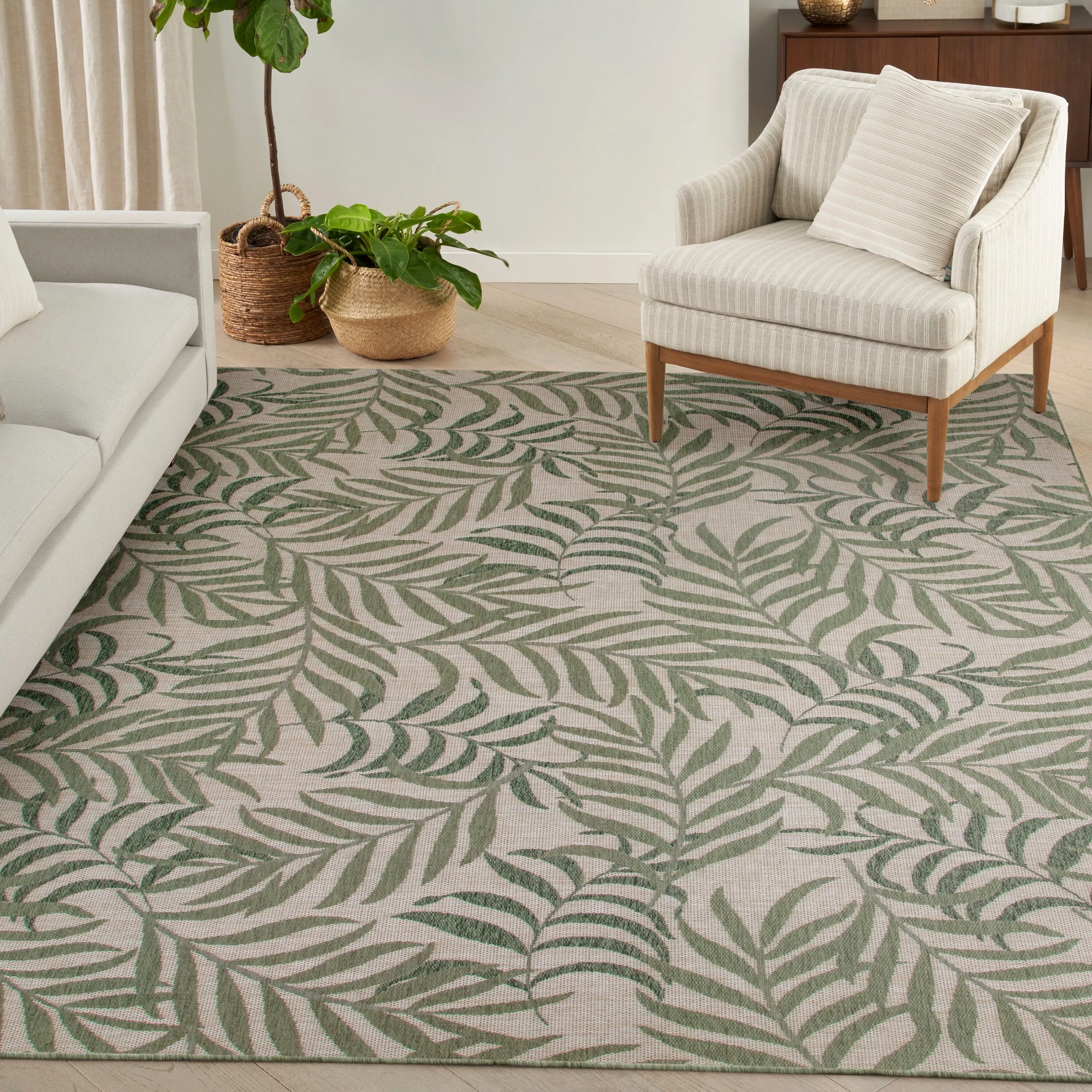 Nourison Garden Oasis Indoor/Outdoor Nature Area Rug