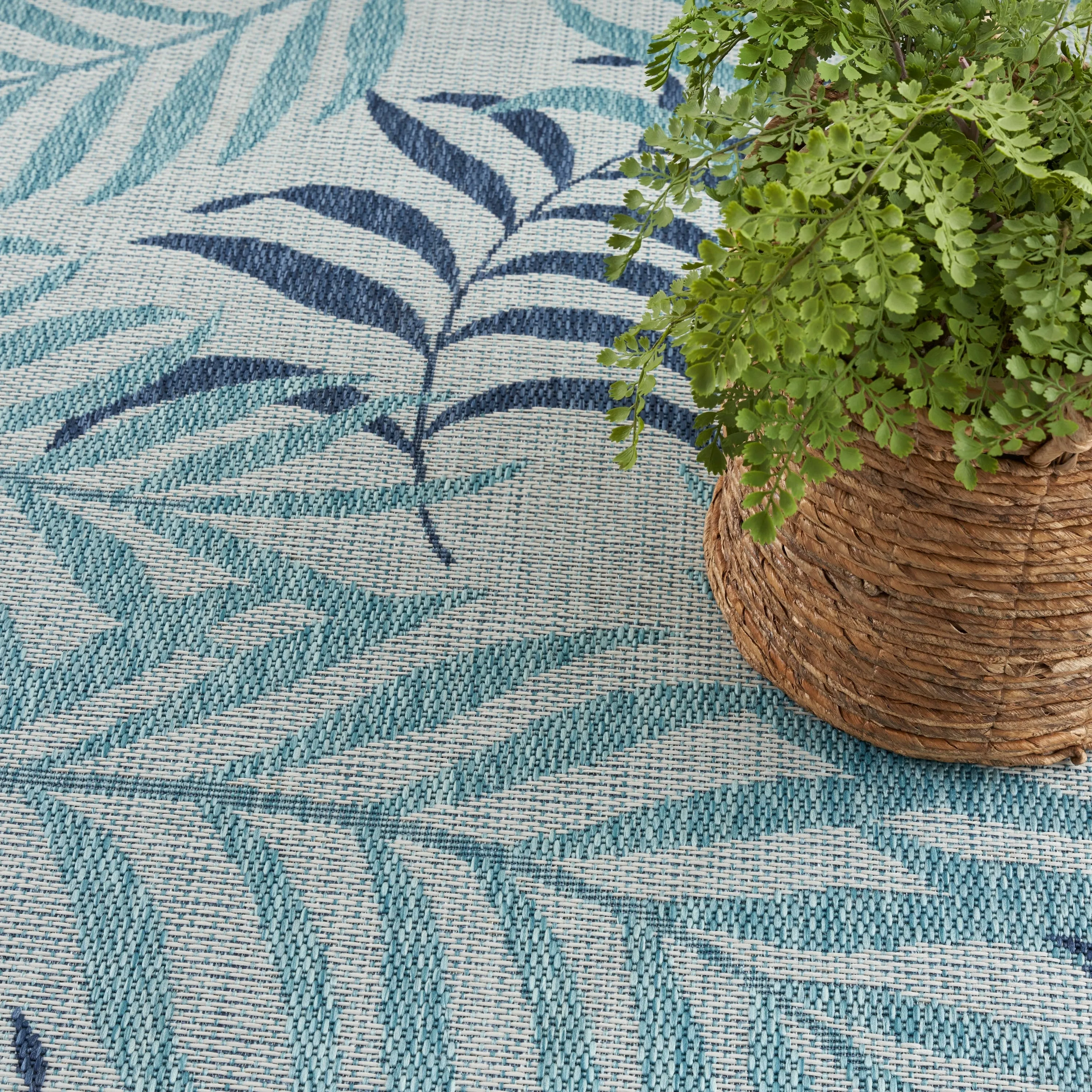 Nourison Garden Oasis Indoor/Outdoor Nature Area Rug
