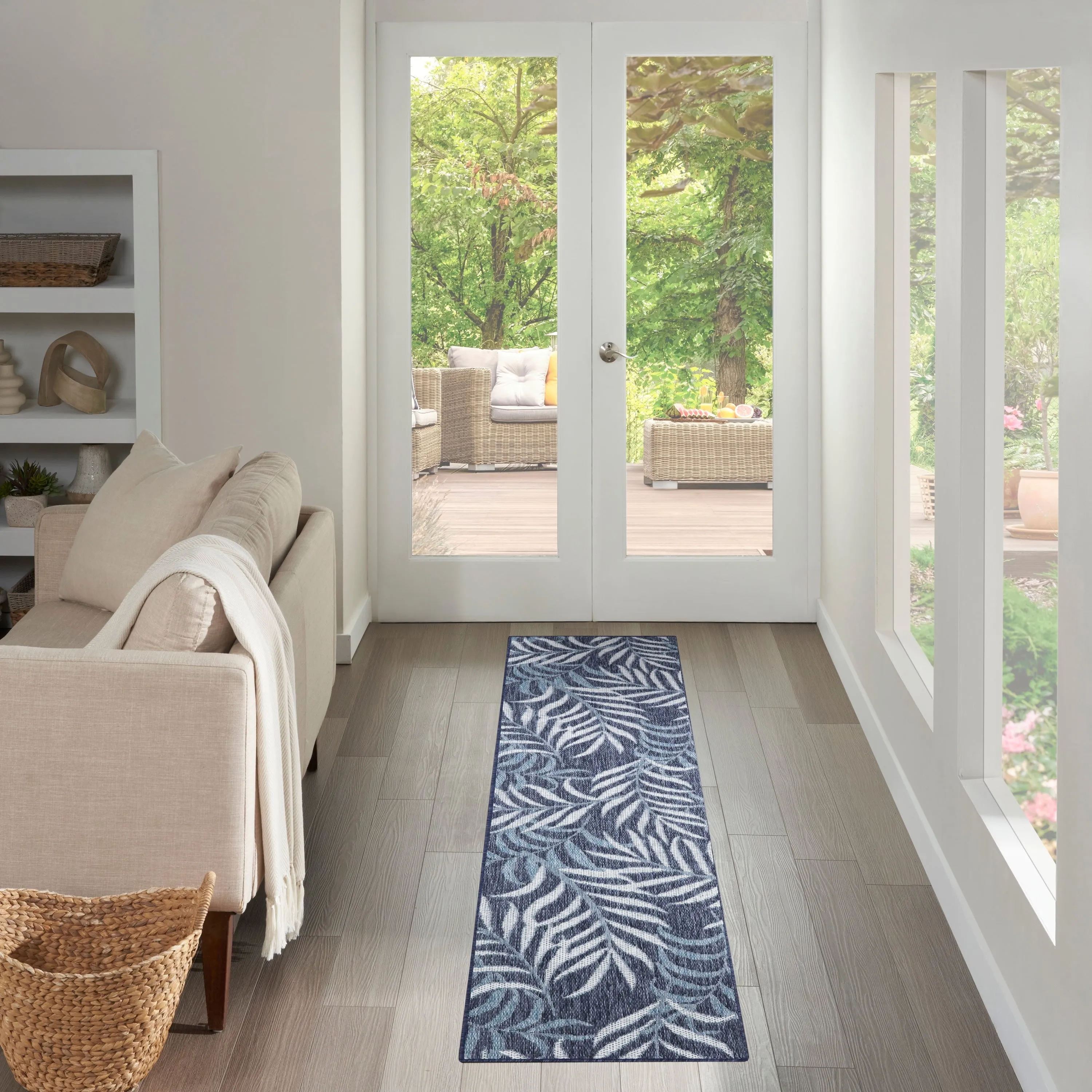 Nourison Garden Oasis Indoor/Outdoor Nature Area Rug
