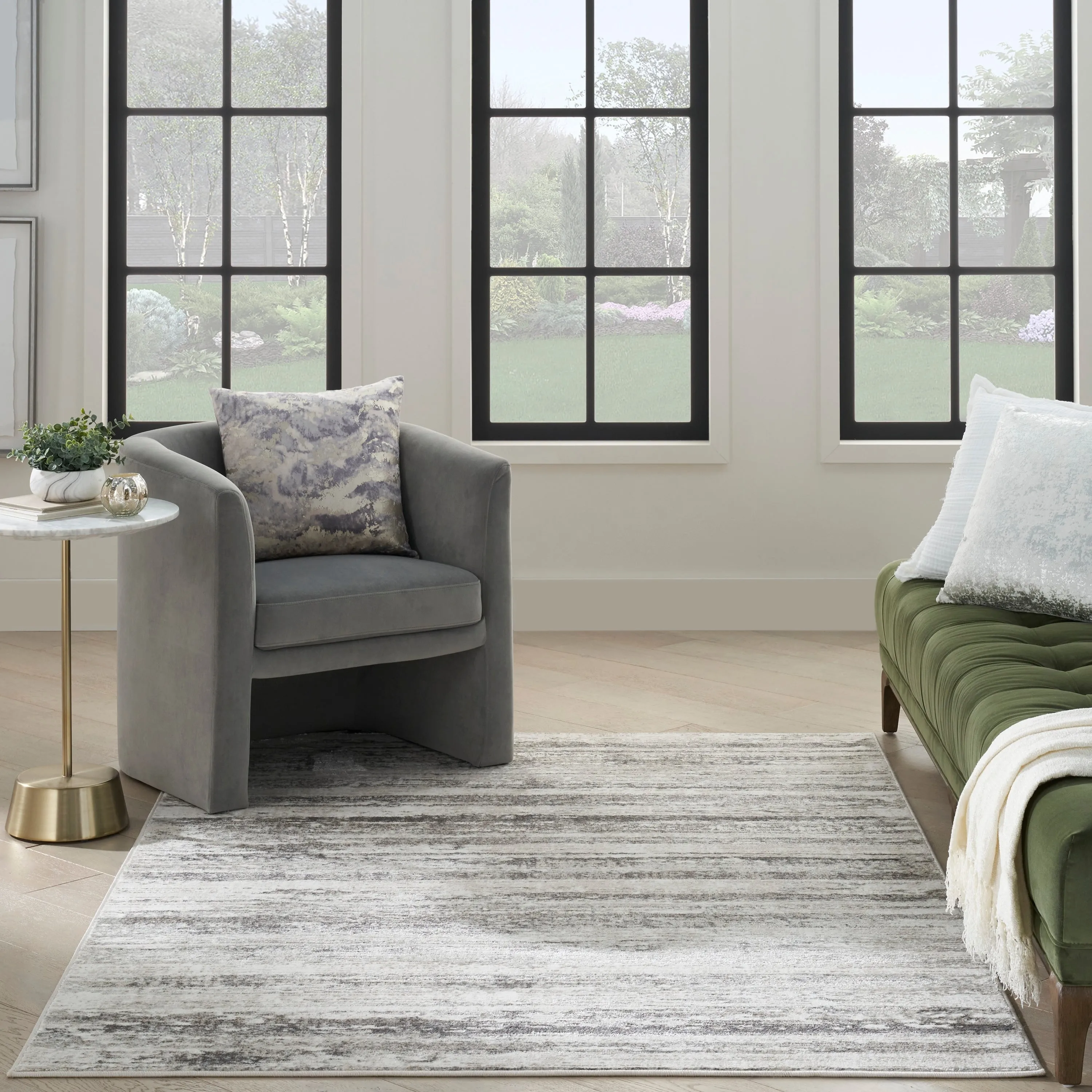 Nourison Glam Abstract Area Rug