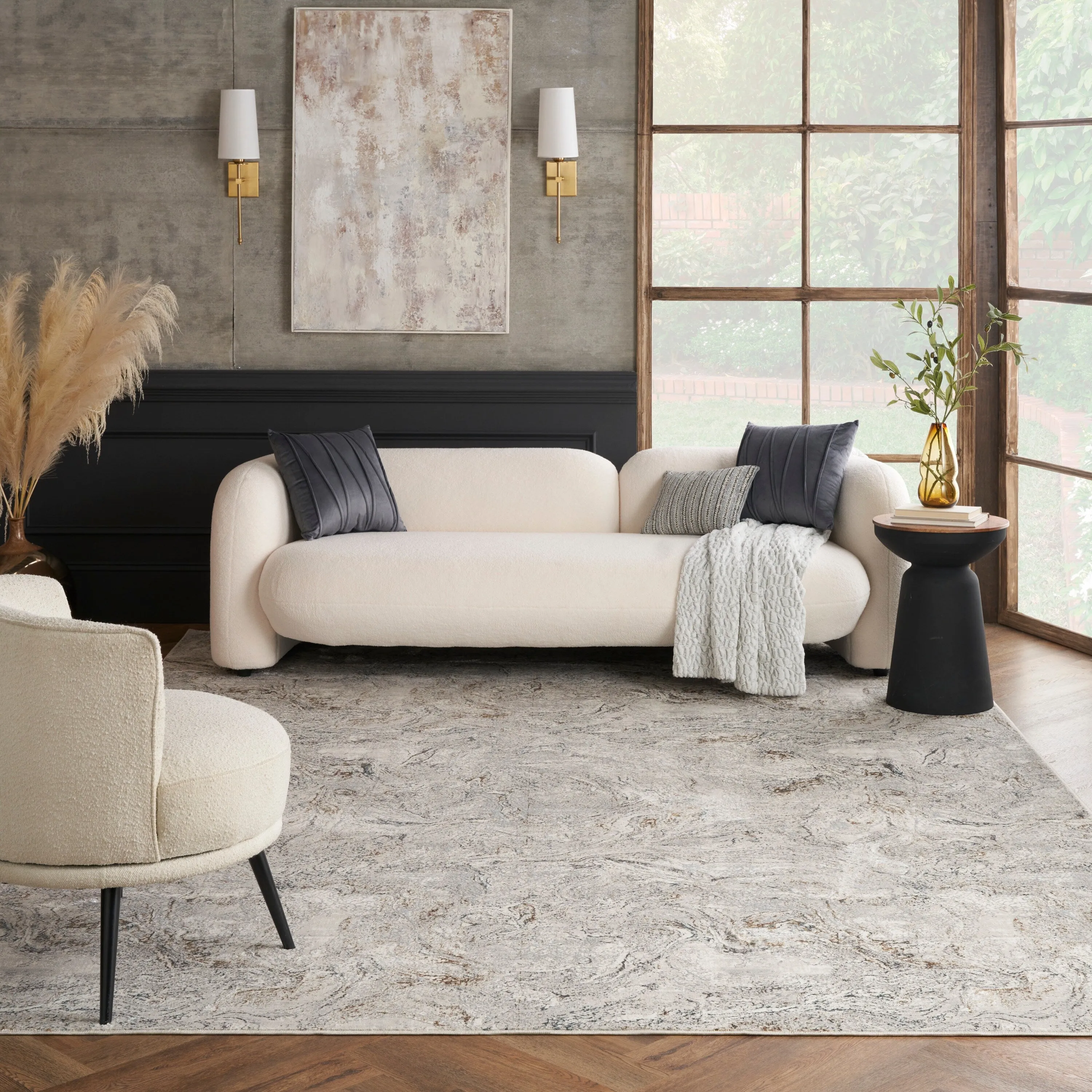 Nourison Glam Indoor Abstract Area Rug