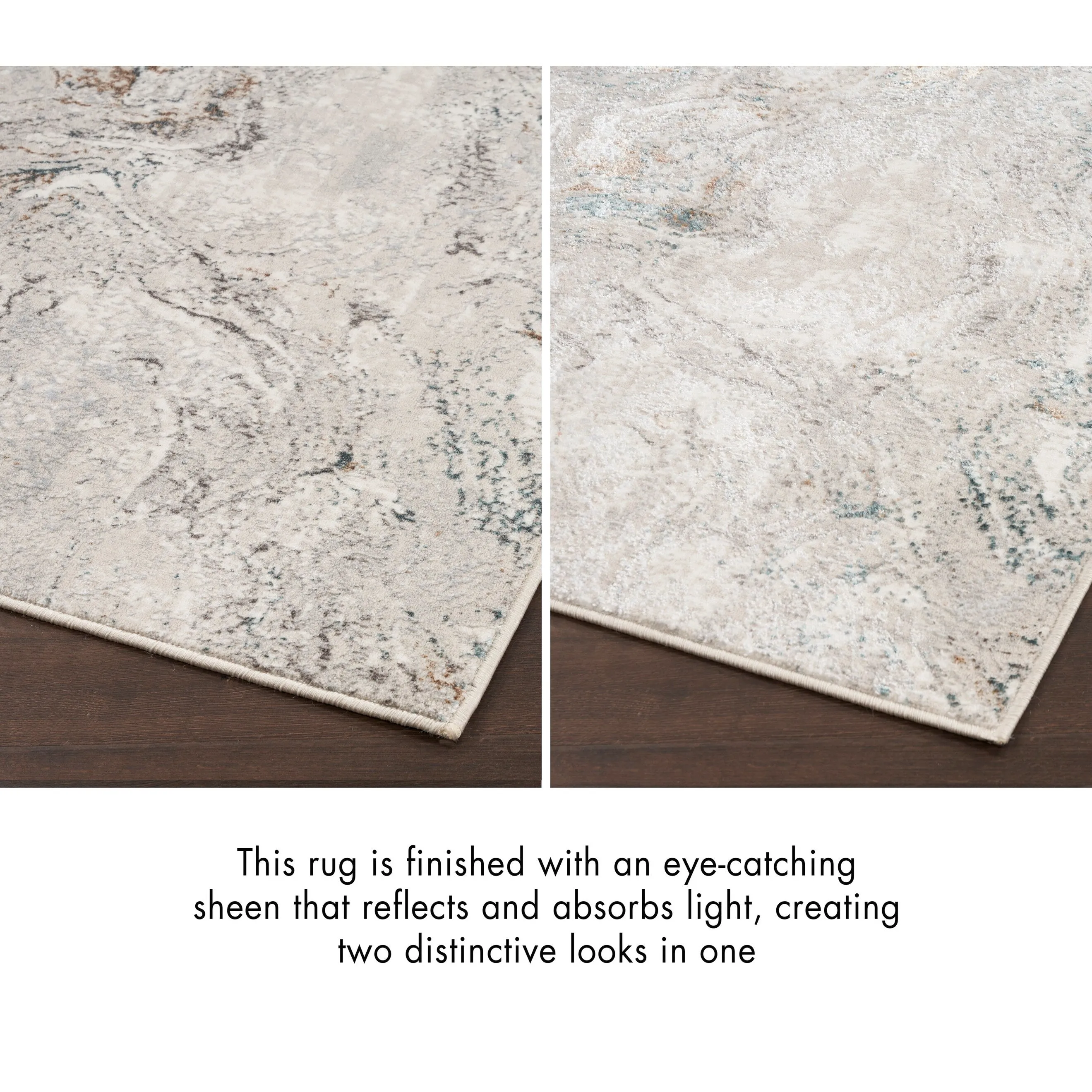 Nourison Glam Indoor Abstract Area Rug