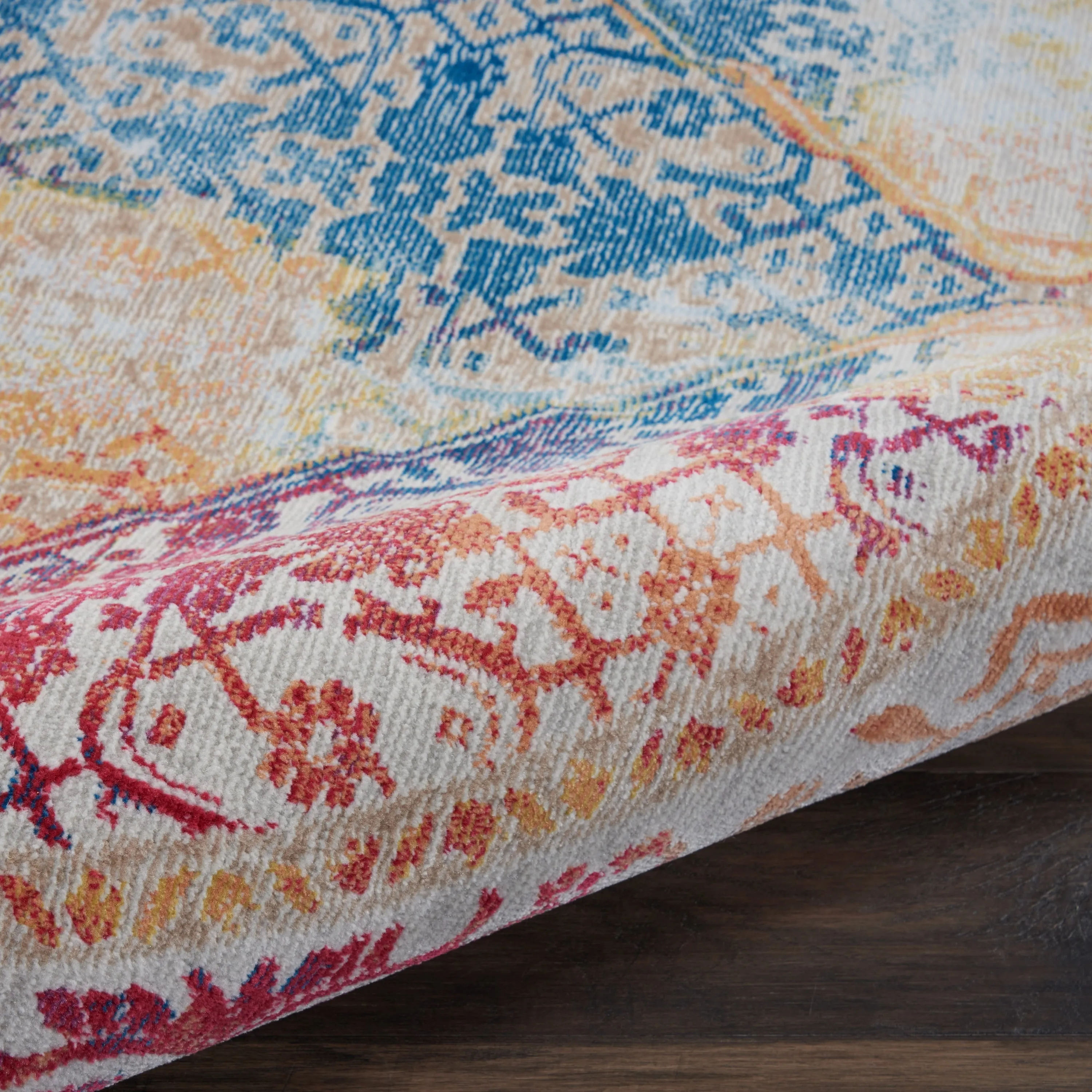 Nourison Global Vintage Medallion Boho Moroccan Area Rug