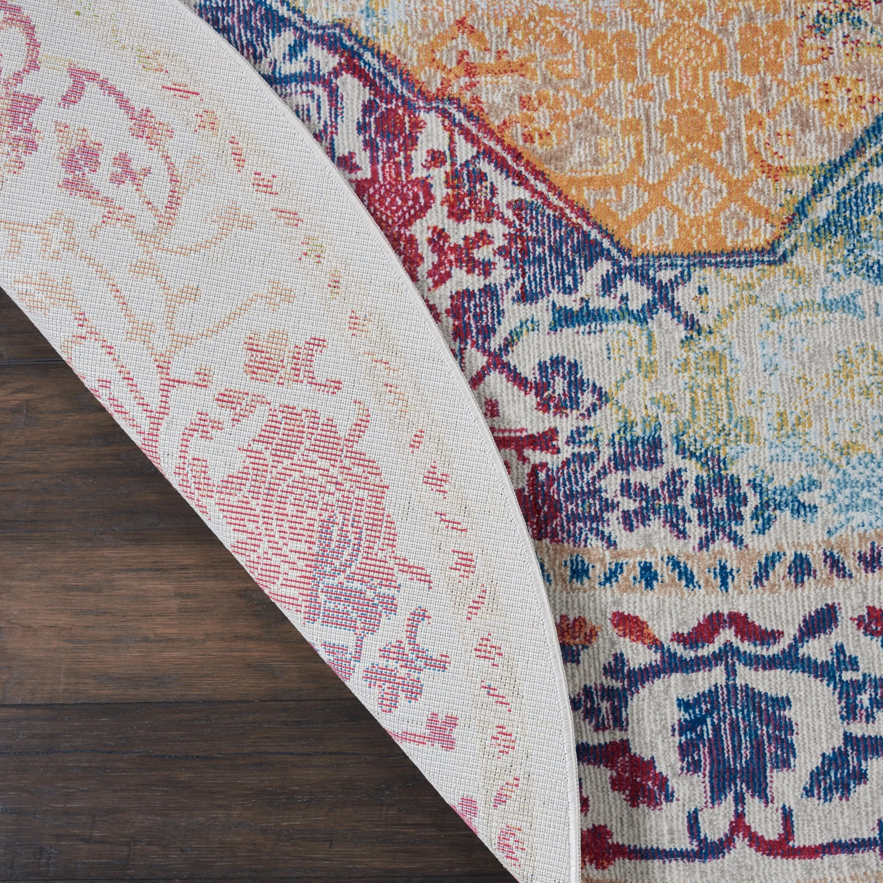 Nourison Global Vintage Medallion Boho Moroccan Area Rug