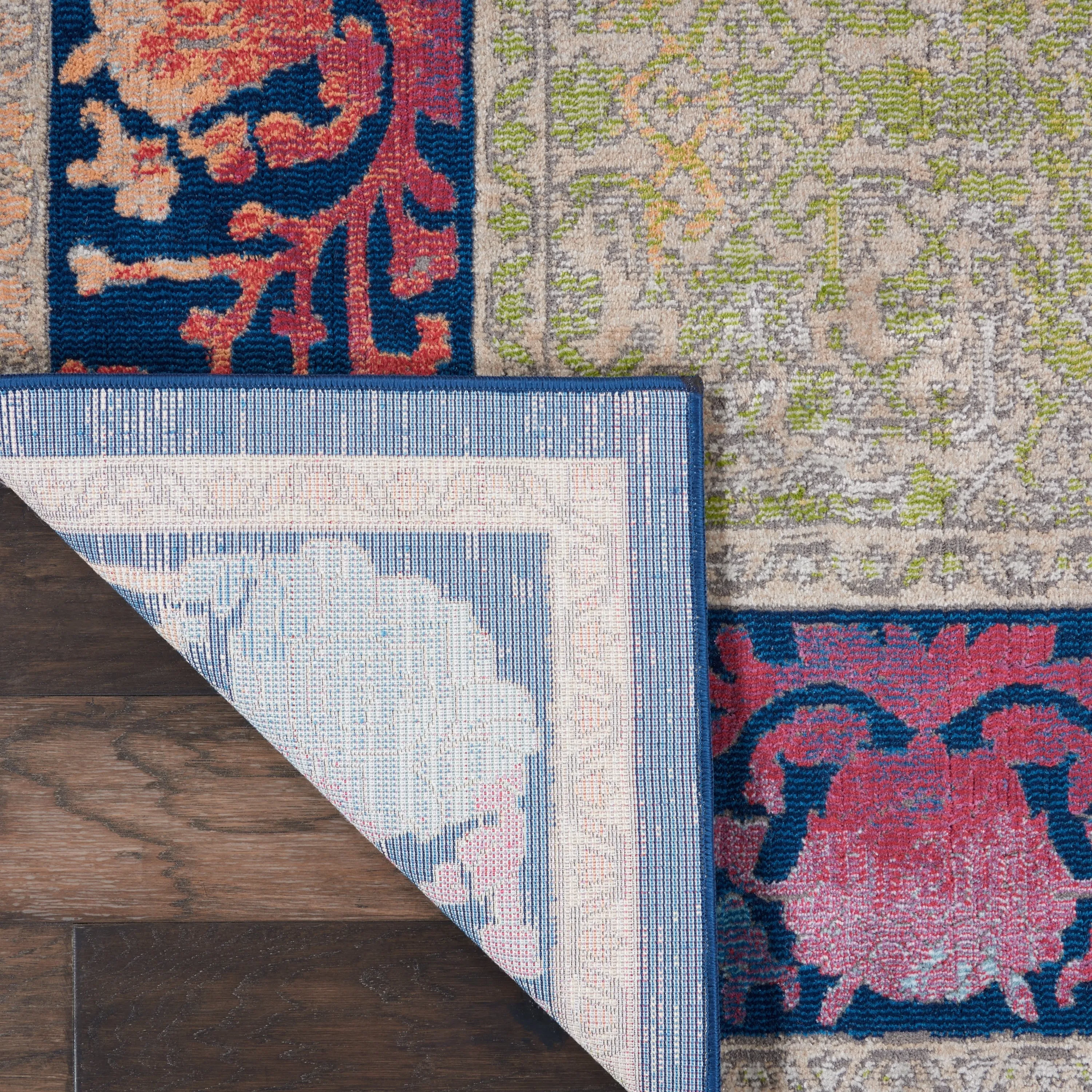 Nourison Global Vintage Medallion Boho Moroccan Area Rug