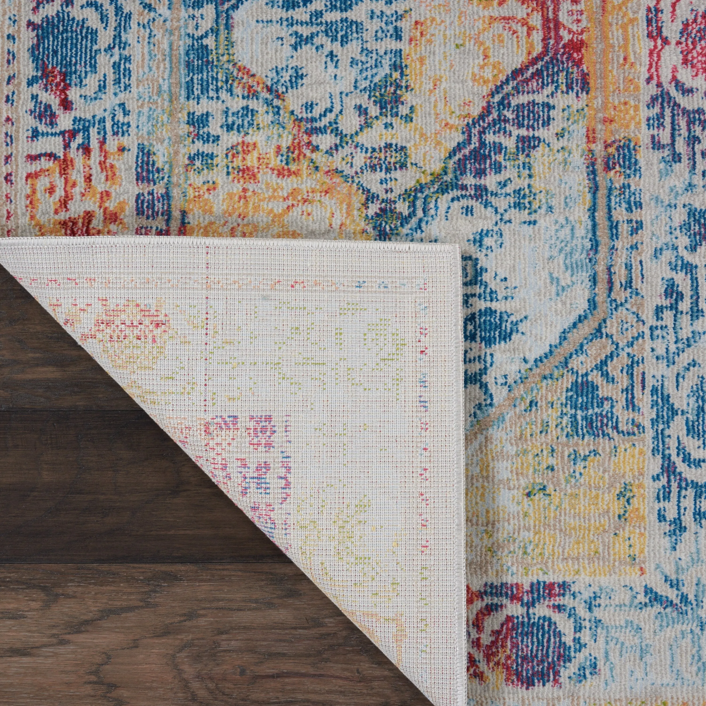 Nourison Global Vintage Medallion Boho Moroccan Area Rug