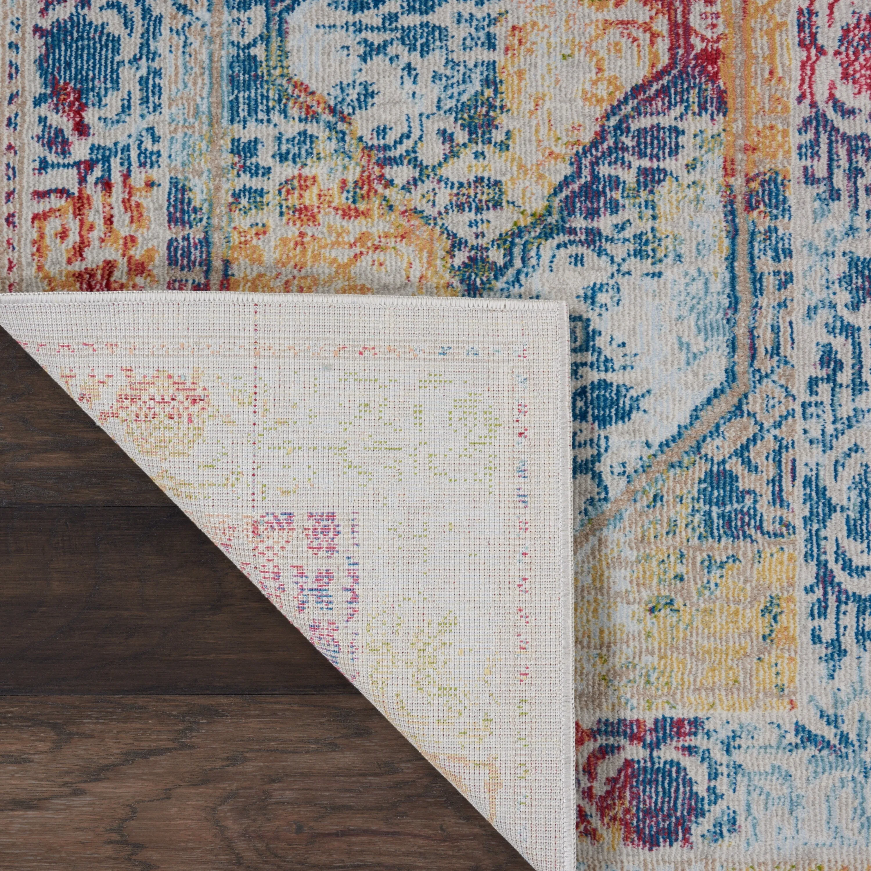 Nourison Global Vintage Medallion Boho Moroccan Area Rug