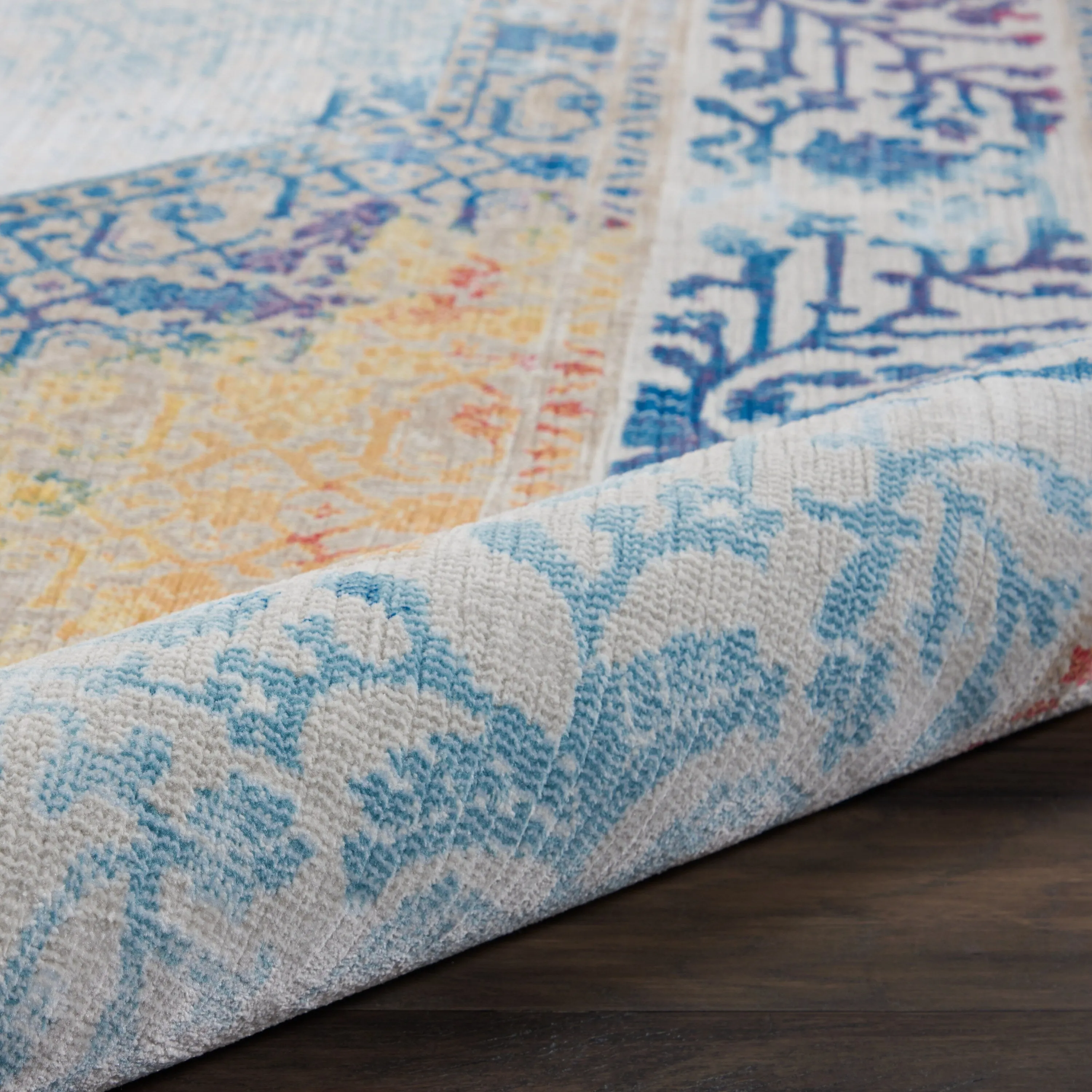 Nourison Global Vintage Medallion Boho Moroccan Area Rug