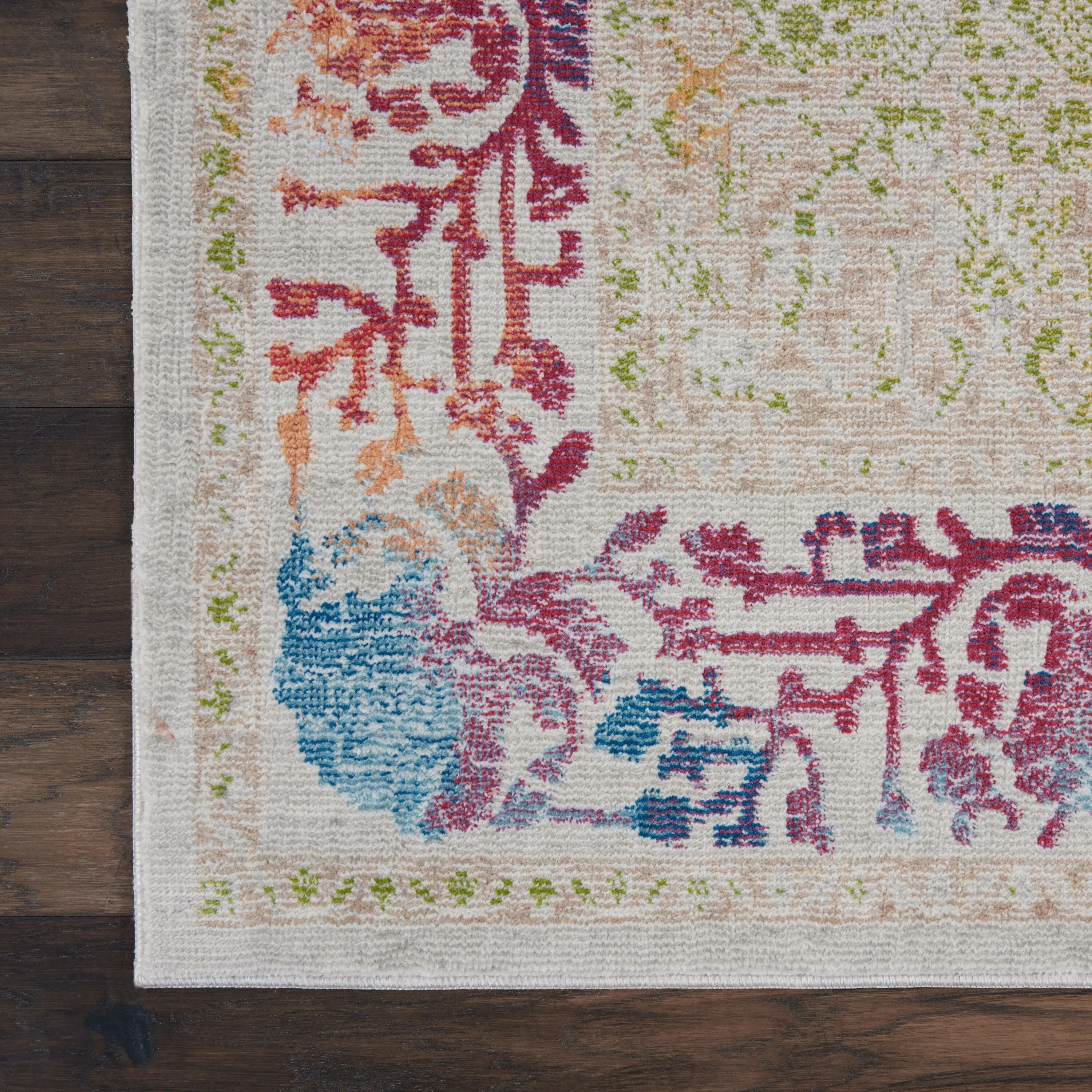 Nourison Global Vintage Medallion Boho Moroccan Area Rug