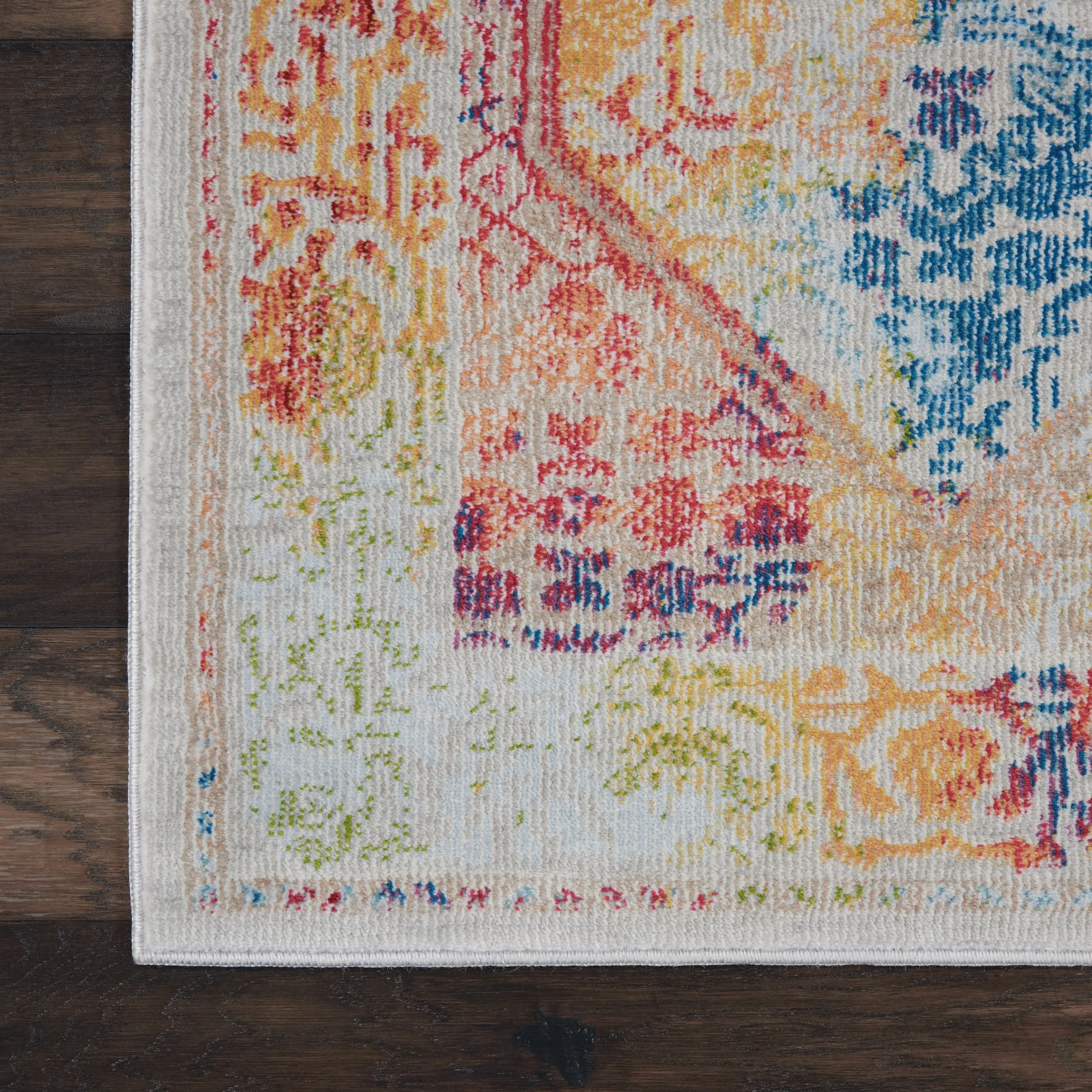 Nourison Global Vintage Medallion Boho Moroccan Area Rug