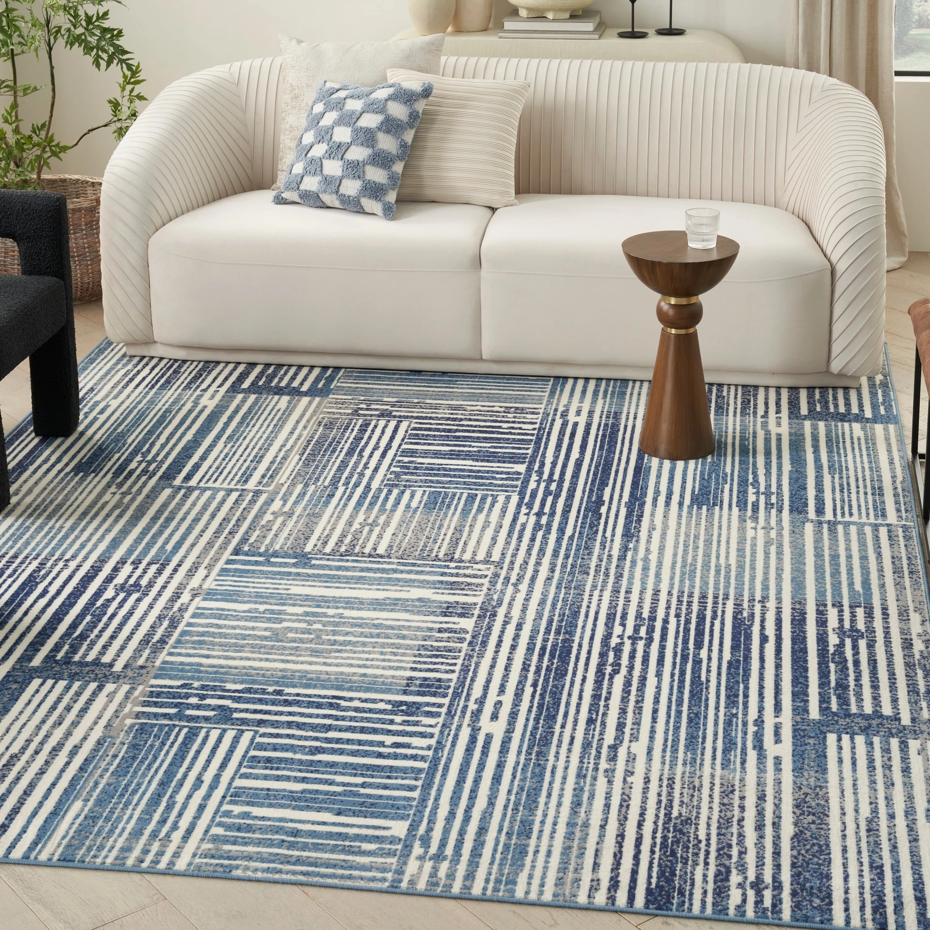 Nourison Grafix Indoor Striped Area Rug