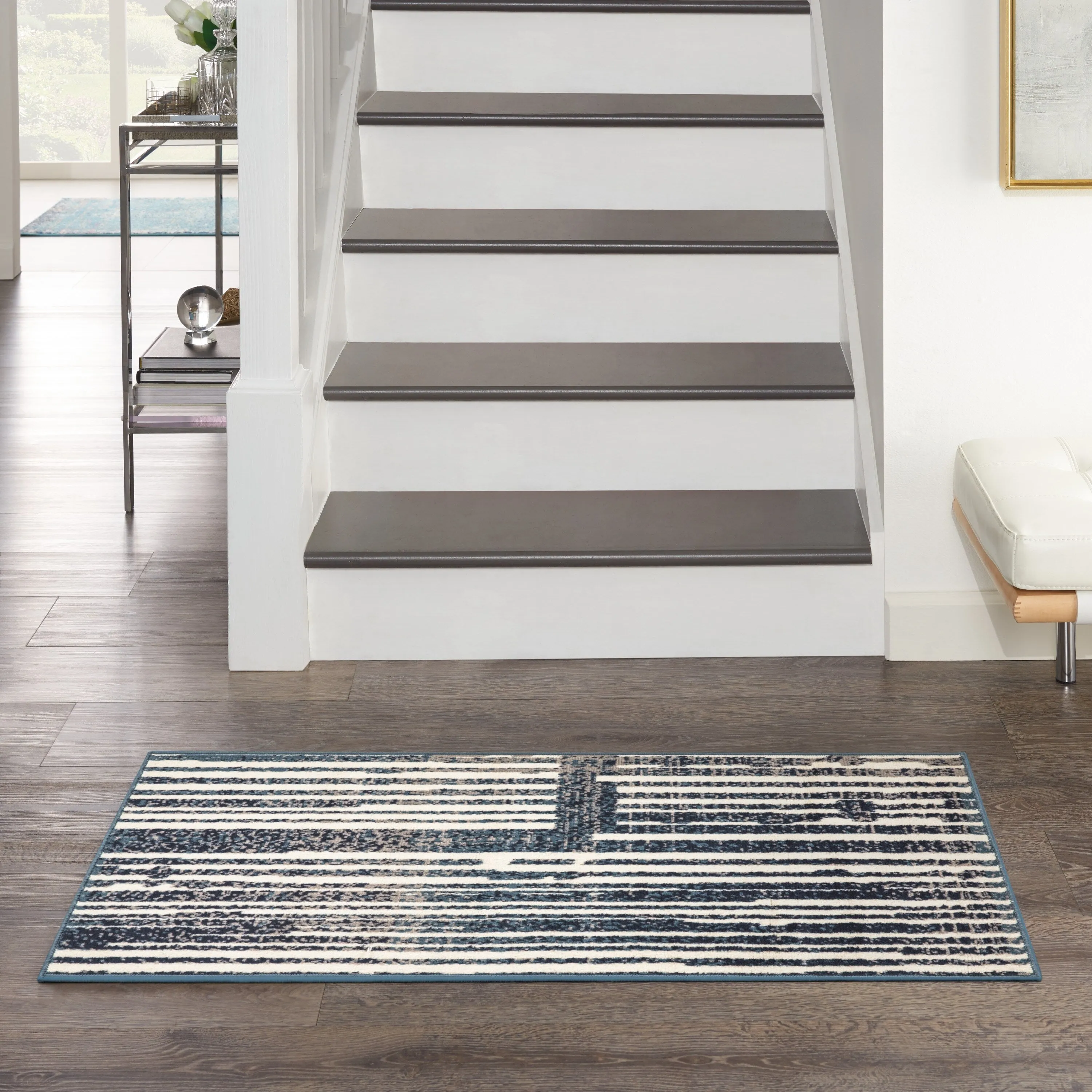 Nourison Grafix Indoor Striped Area Rug