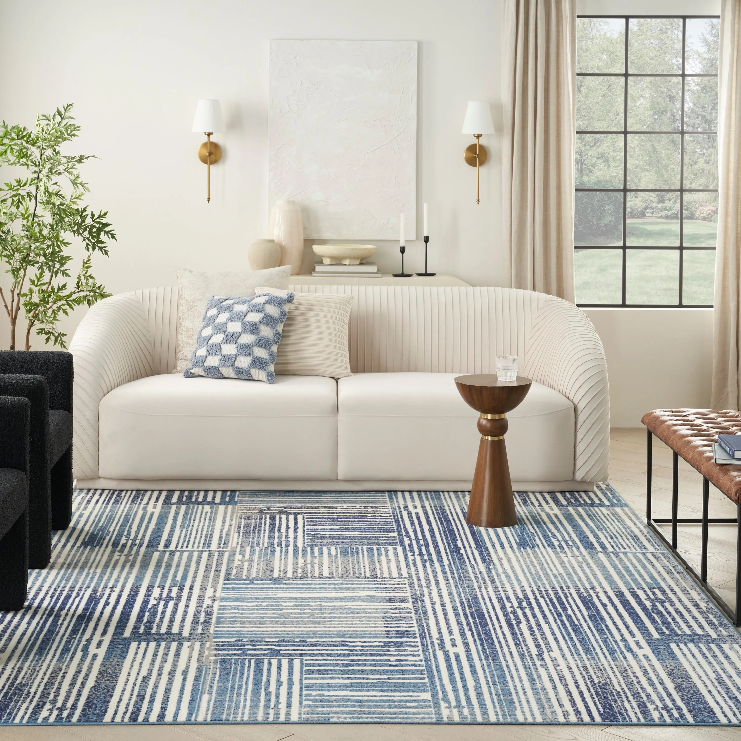 Nourison Grafix Indoor Striped Area Rug