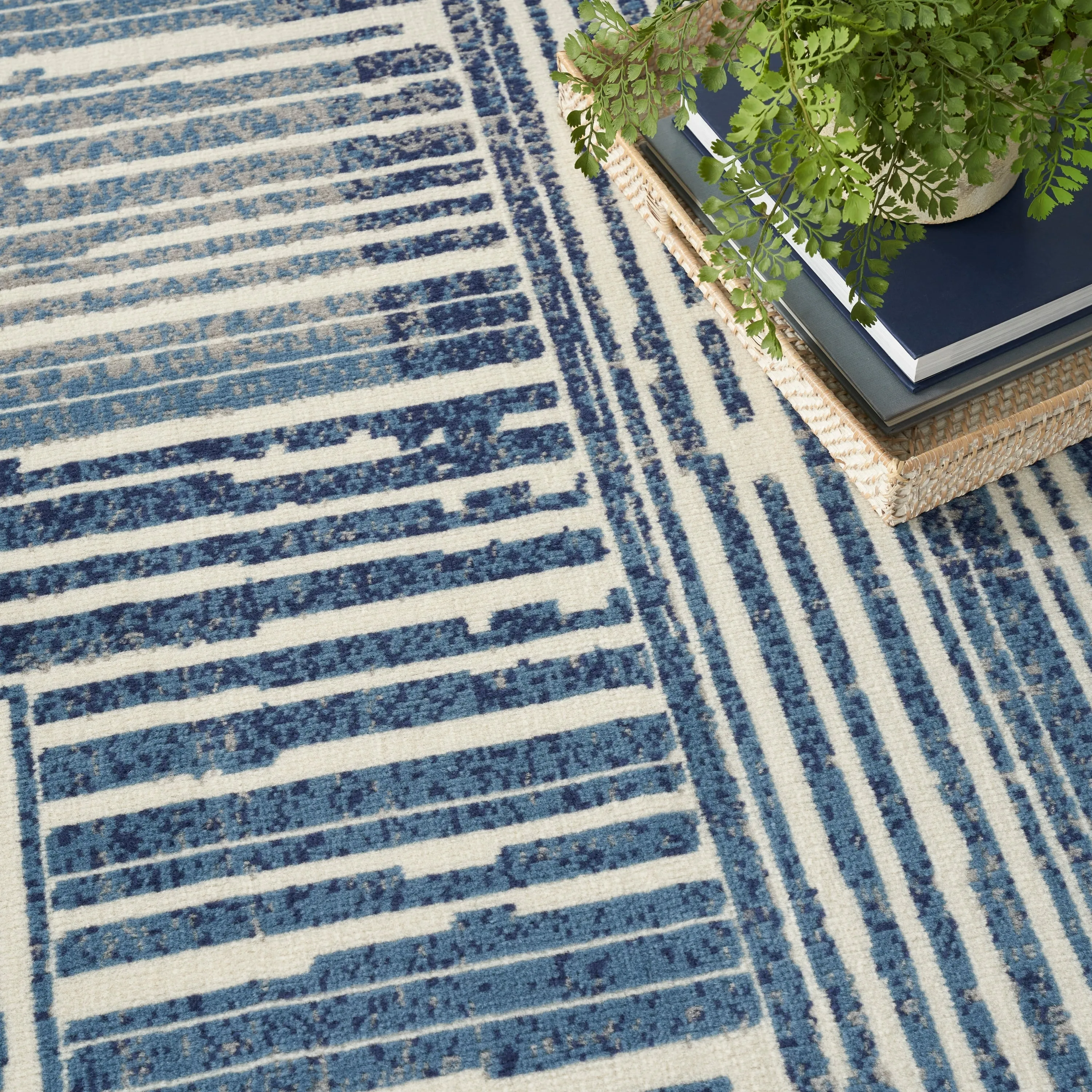 Nourison Grafix Indoor Striped Area Rug