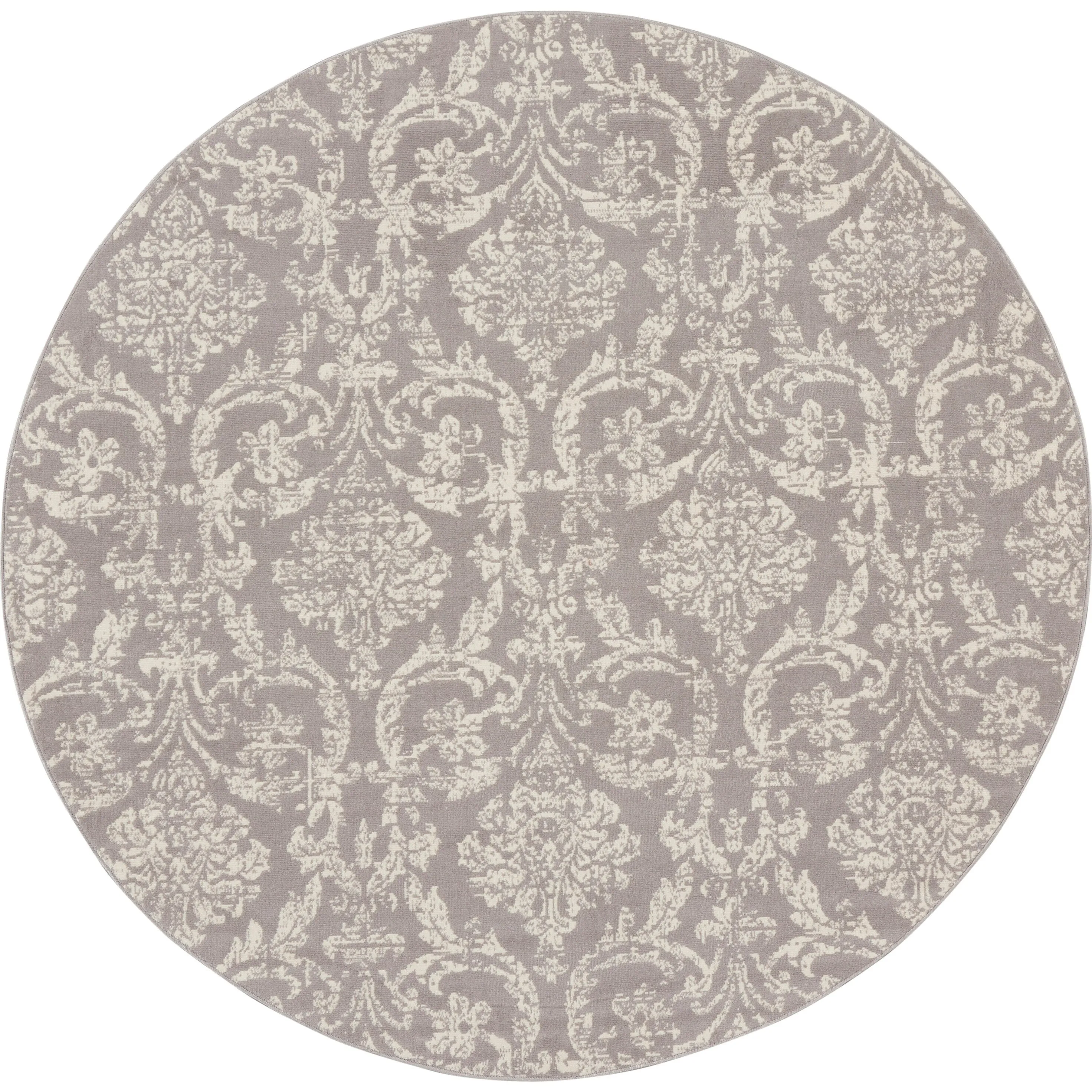 Nourison Jane Farmhouse Vintage Indoor only Damask Area Rug