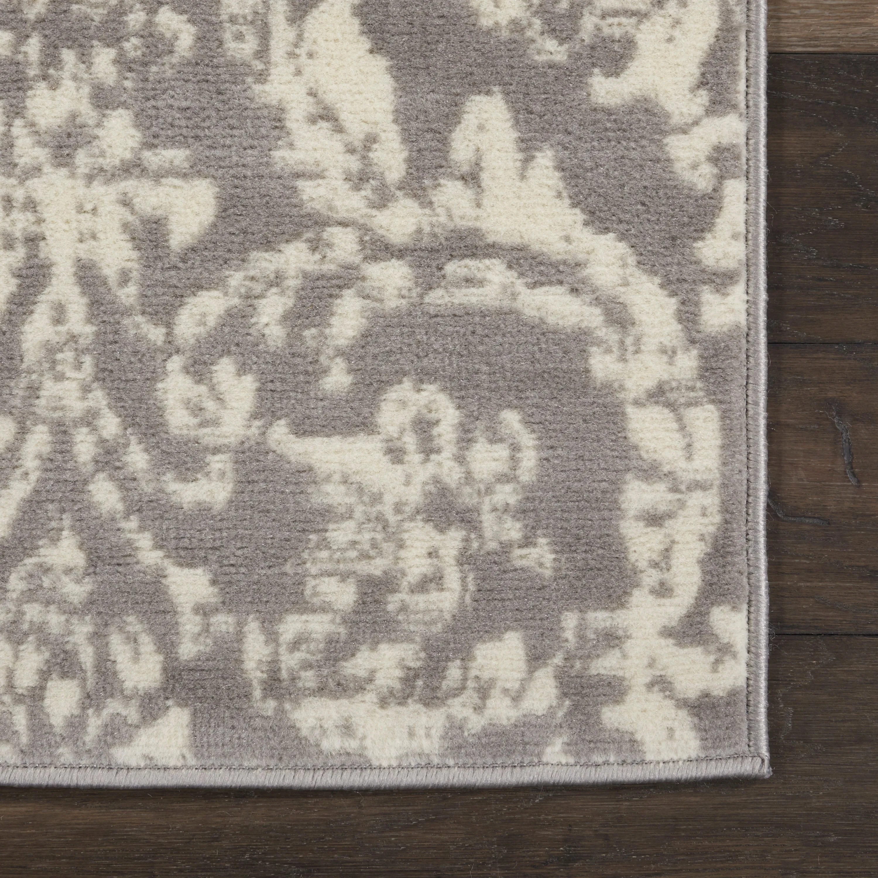 Nourison Jane Farmhouse Vintage Indoor only Damask Area Rug