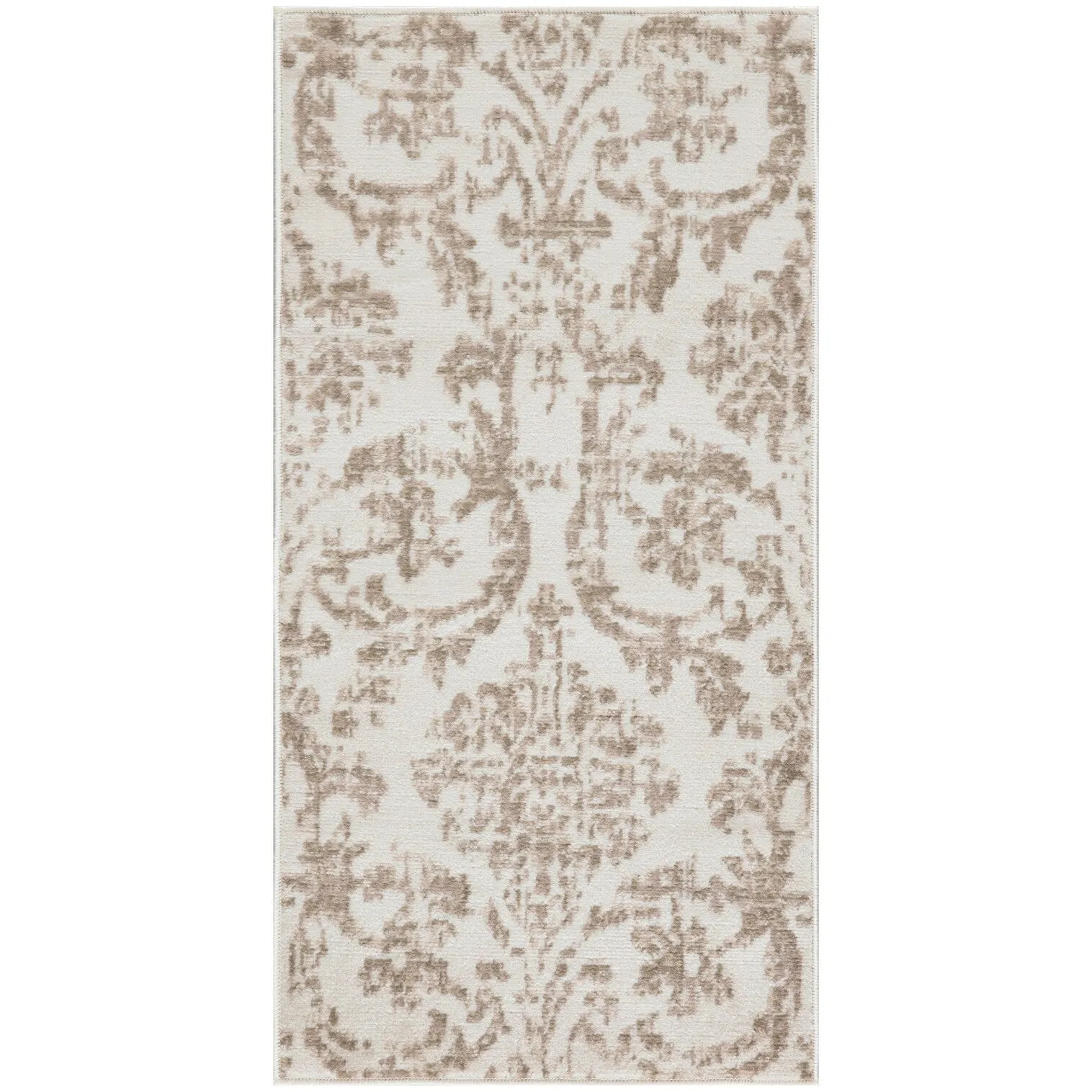 Nourison Jane Farmhouse Vintage Indoor only Damask Area Rug
