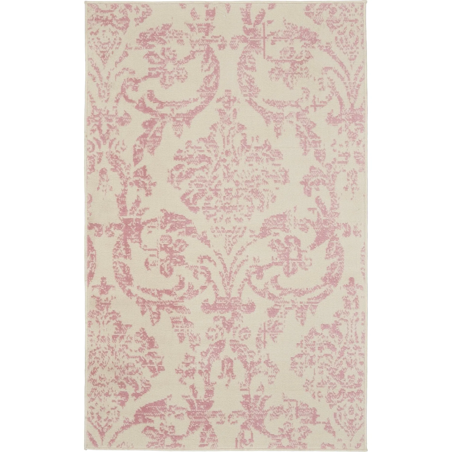 Nourison Jane Farmhouse Vintage Indoor only Damask Area Rug