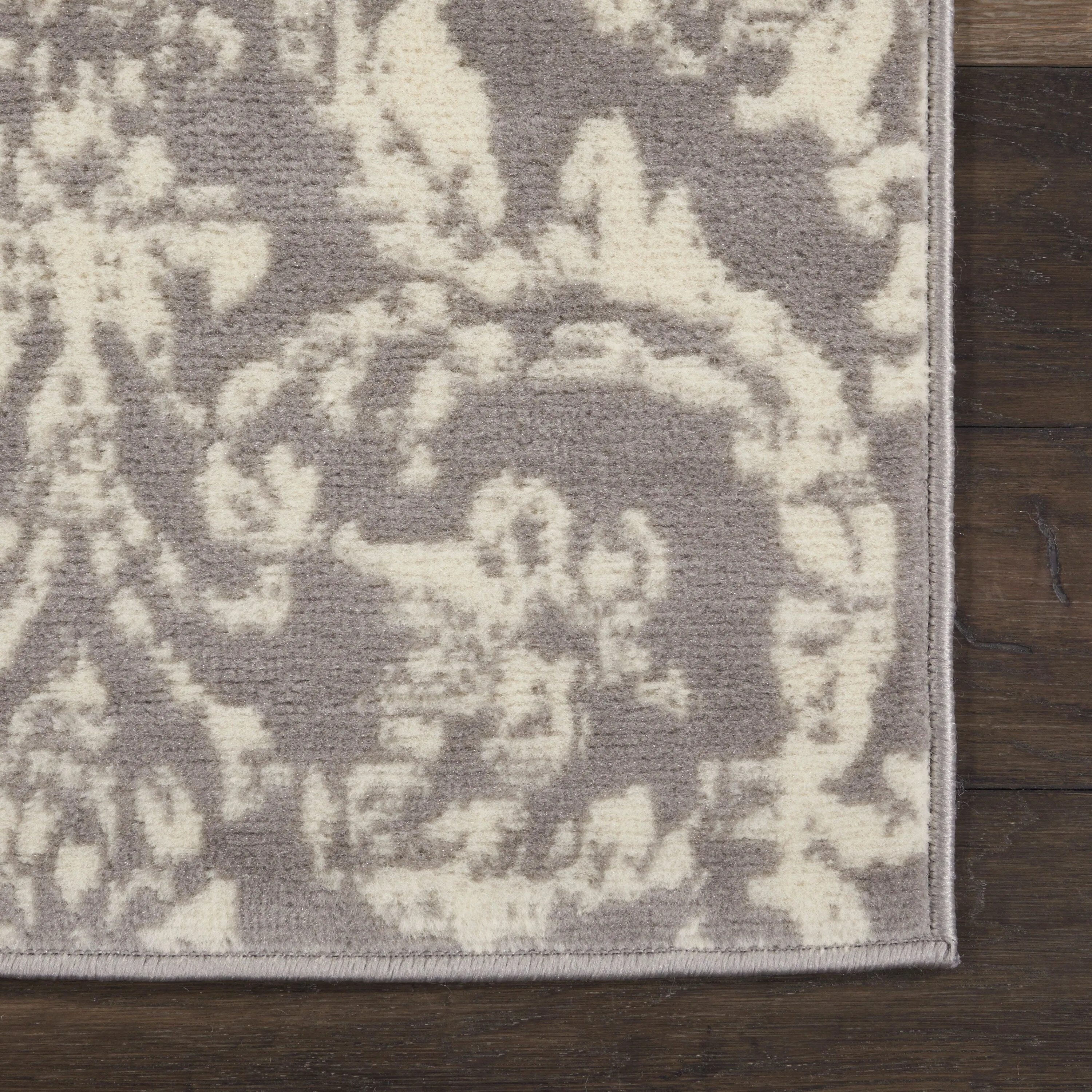 Nourison Jane Farmhouse Vintage Indoor only Damask Area Rug
