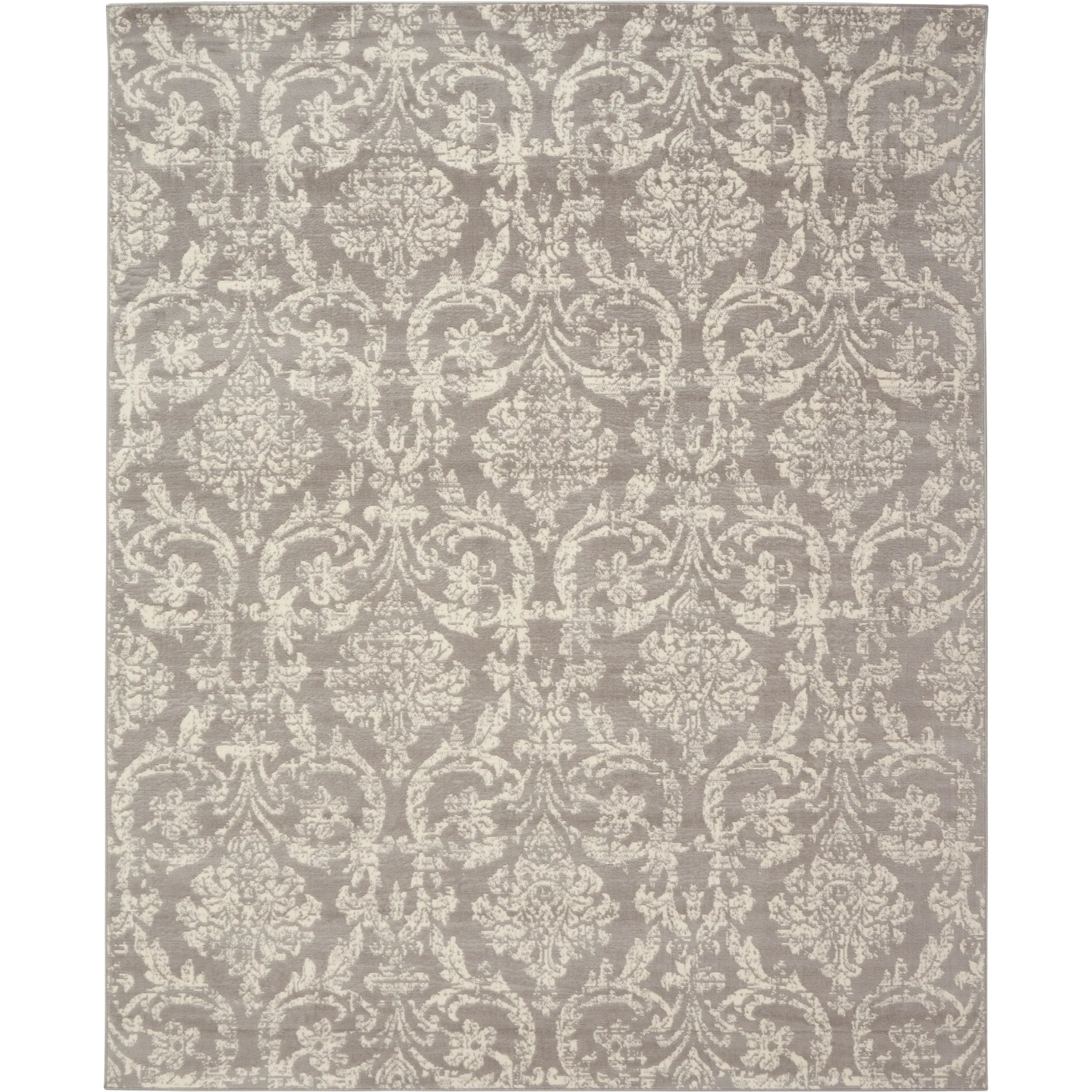 Nourison Jane Farmhouse Vintage Indoor only Damask Area Rug