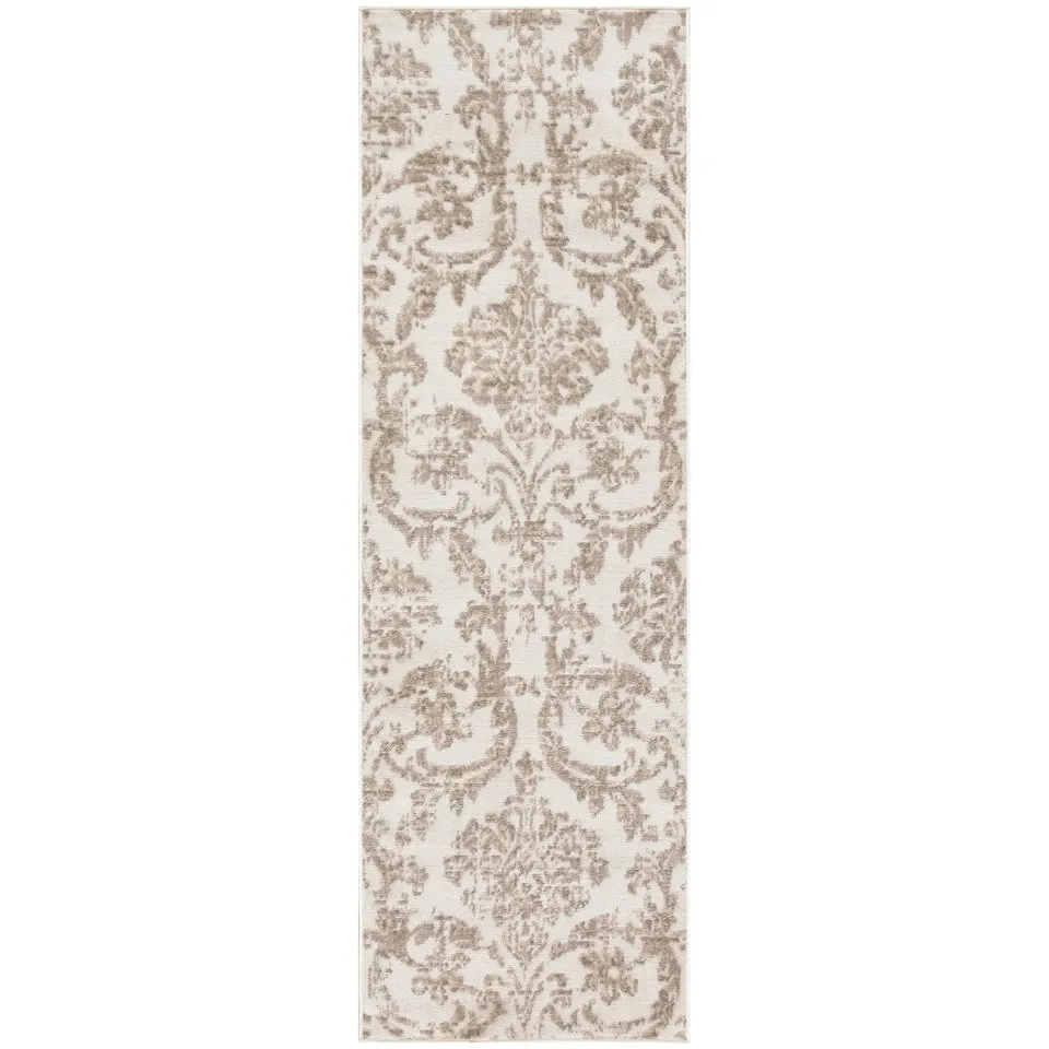 Nourison Jane Farmhouse Vintage Indoor only Damask Area Rug
