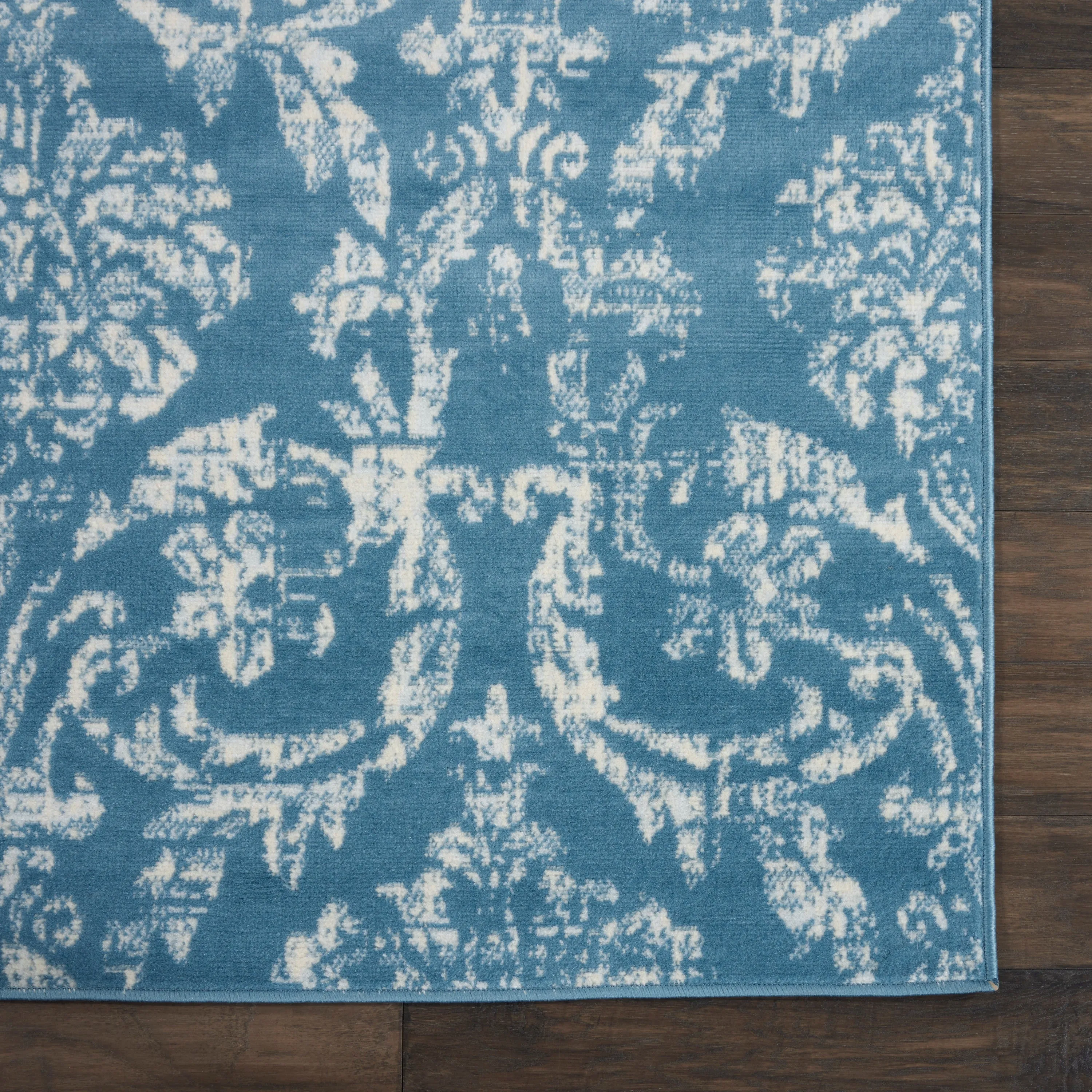 Nourison Jane Farmhouse Vintage Indoor only Damask Area Rug