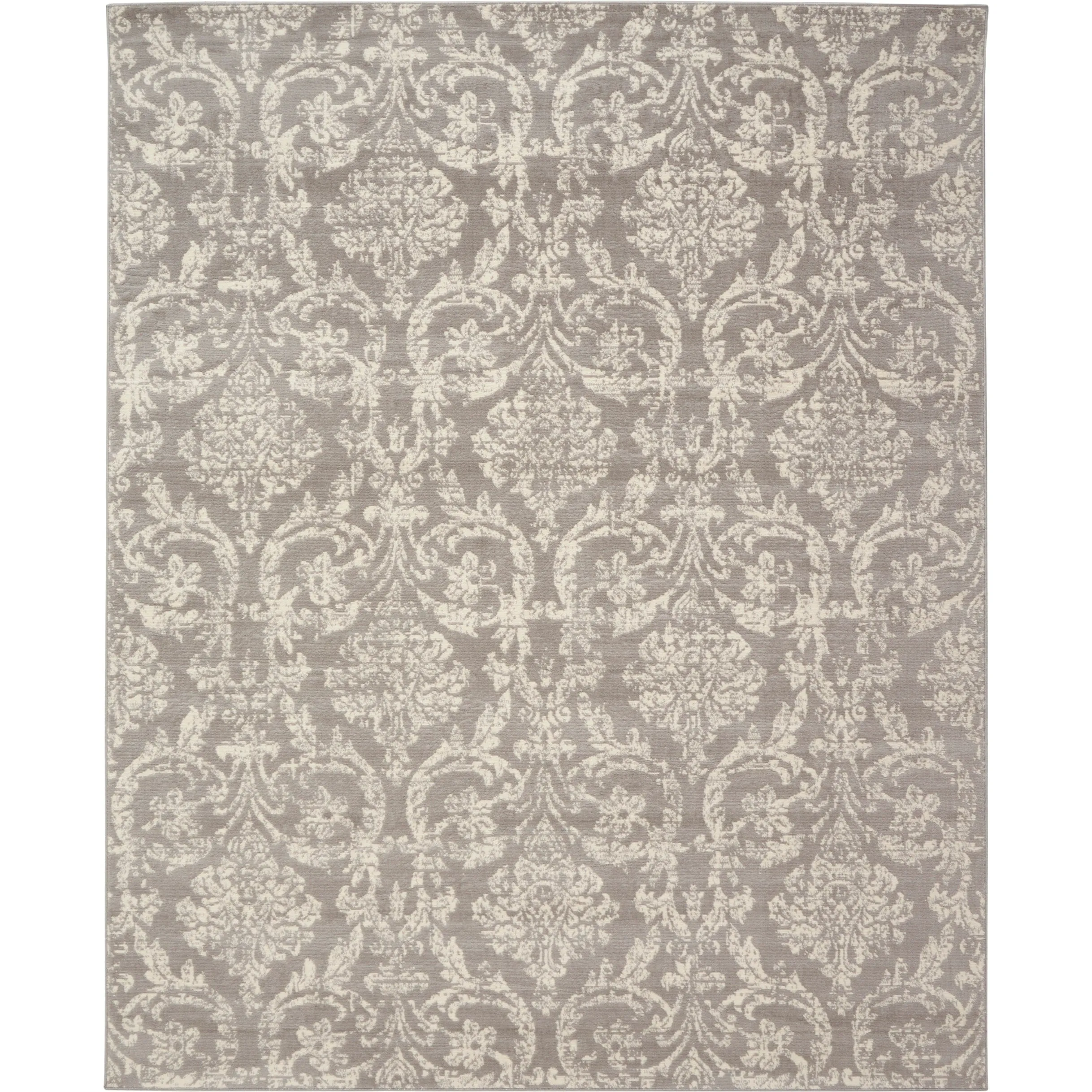 Nourison Jane Farmhouse Vintage Indoor only Damask Area Rug