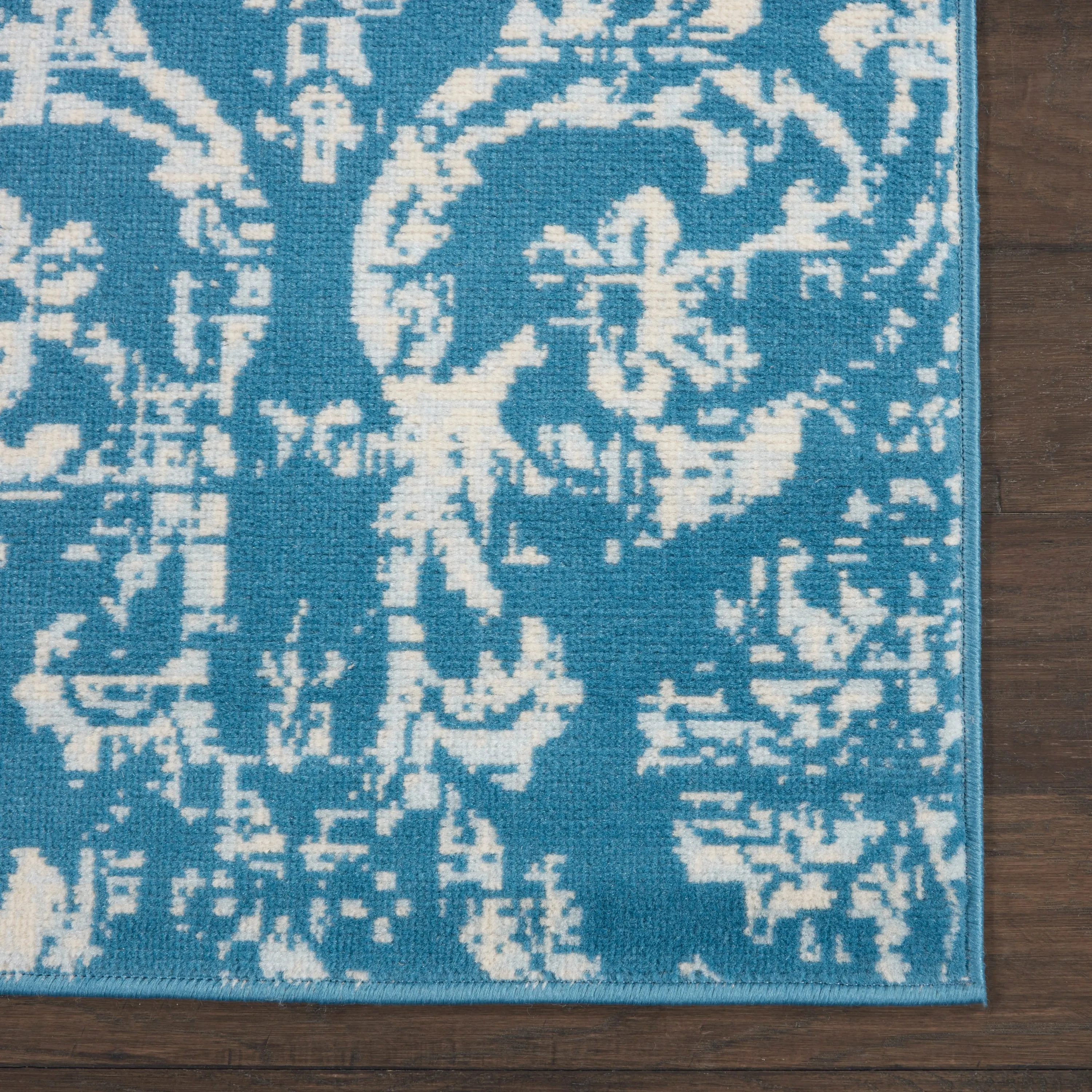 Nourison Jane Farmhouse Vintage Indoor only Damask Area Rug