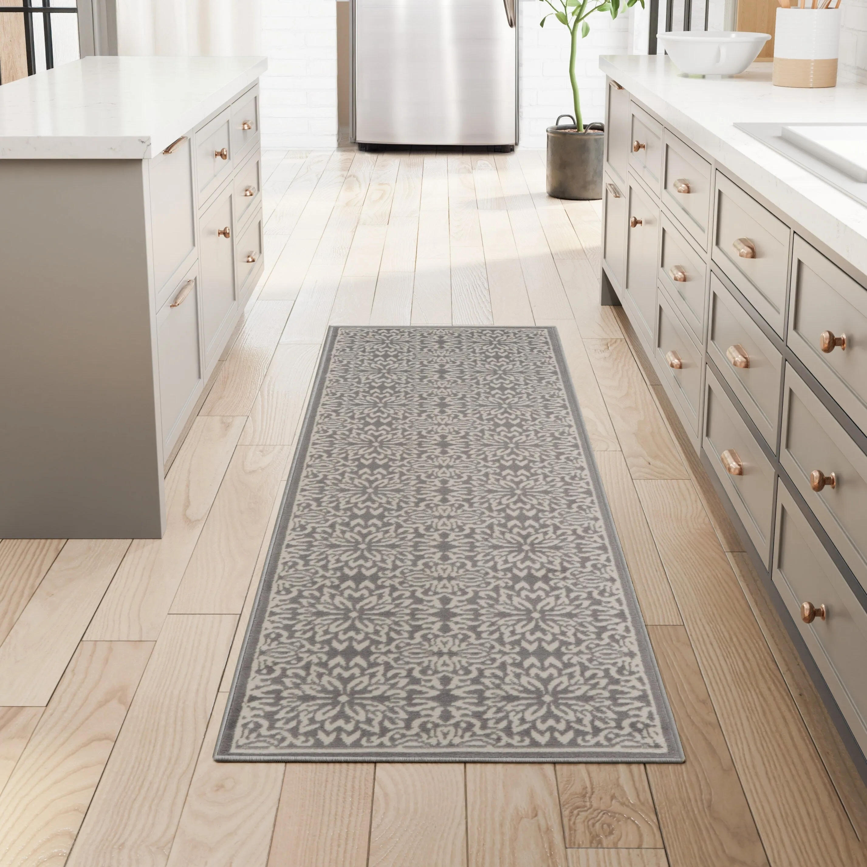 Nourison Jane Floral Medallion Indoor only Area Rug