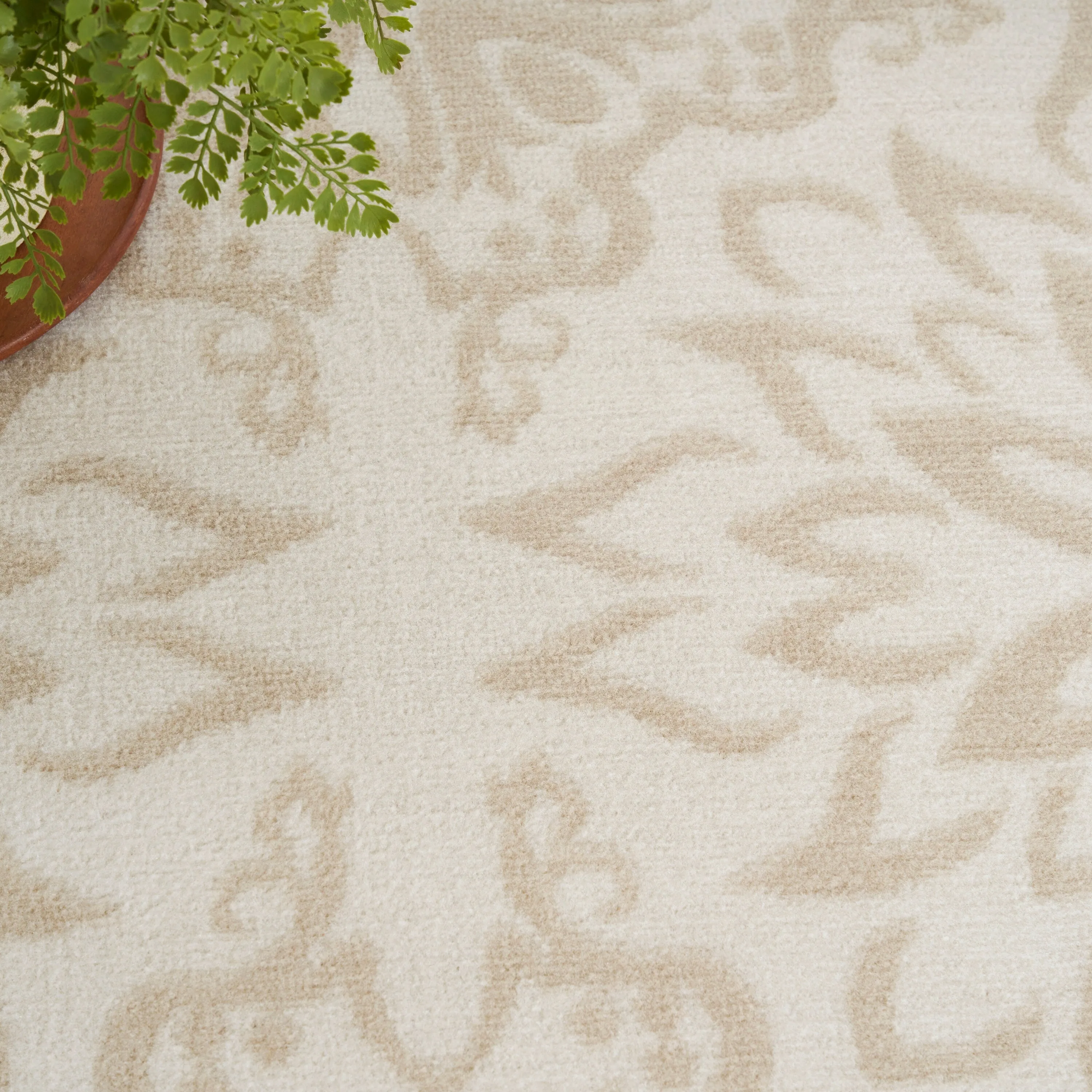 Nourison Jane Floral Medallion Indoor only Area Rug