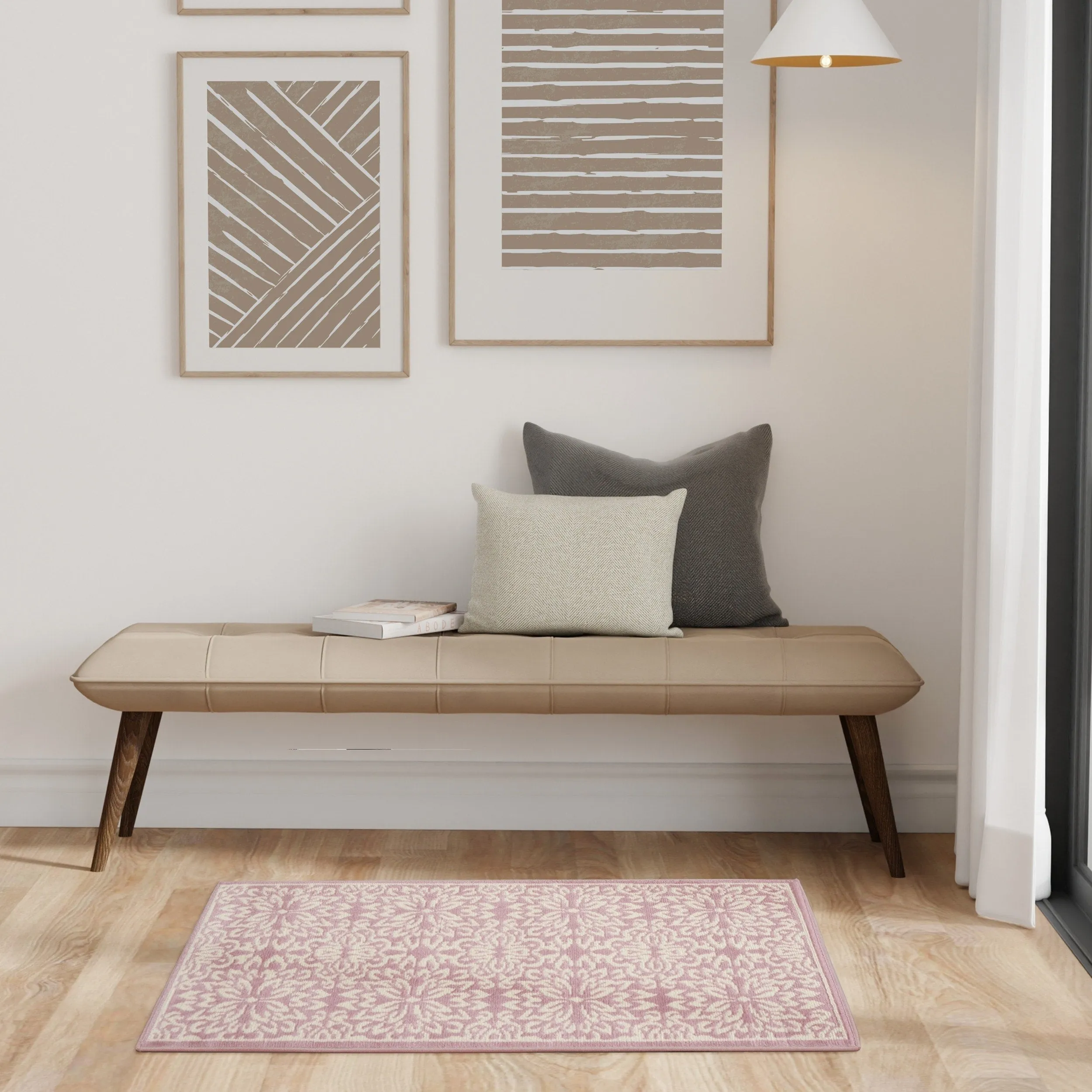 Nourison Jane Floral Medallion Indoor only Area Rug