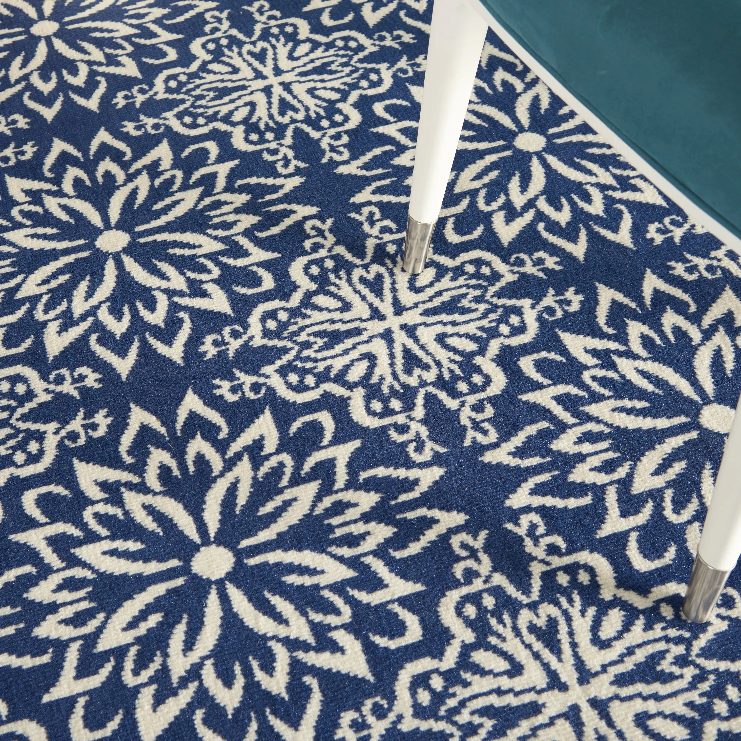Nourison Jane Floral Medallion Indoor only Area Rug