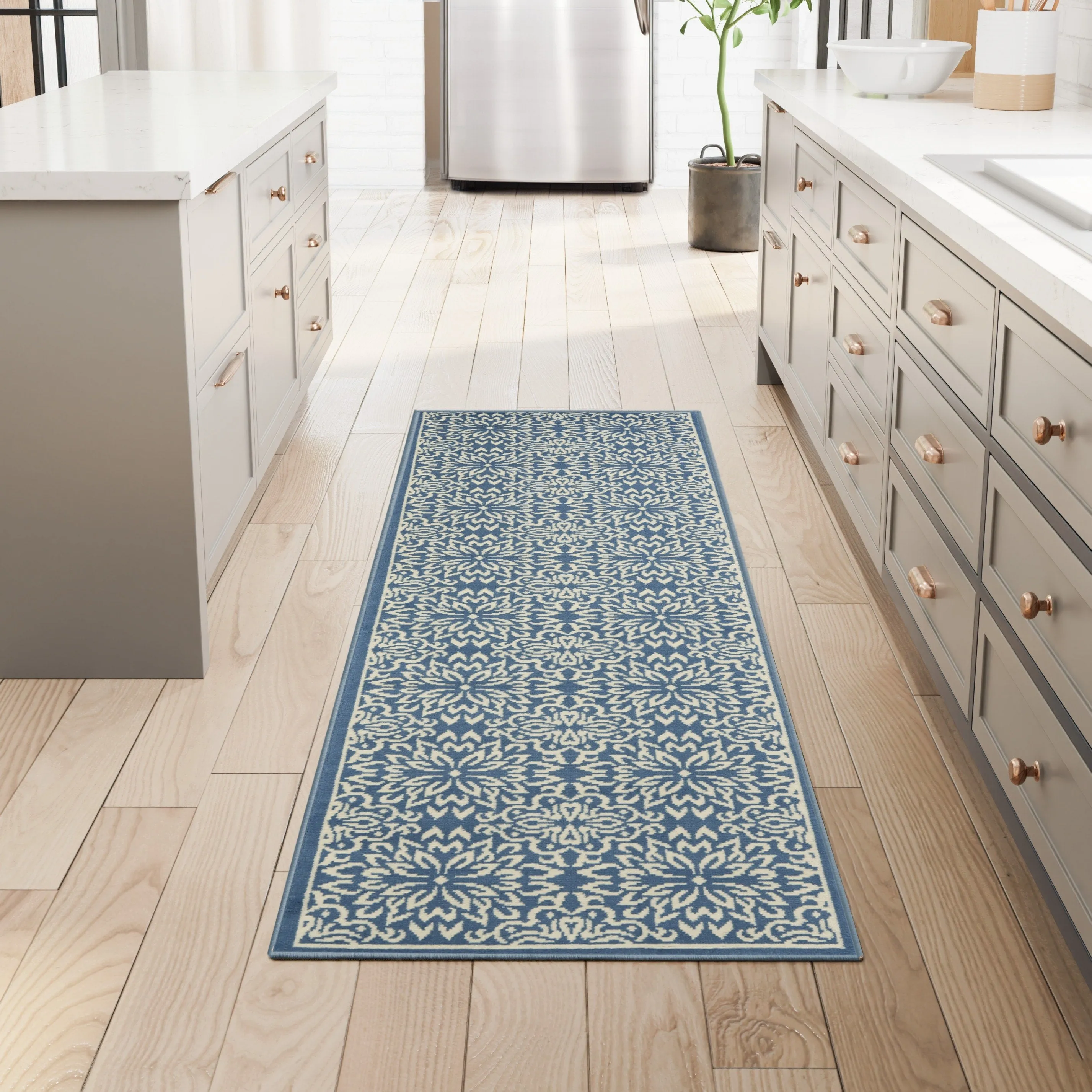 Nourison Jane Floral Medallion Indoor only Area Rug