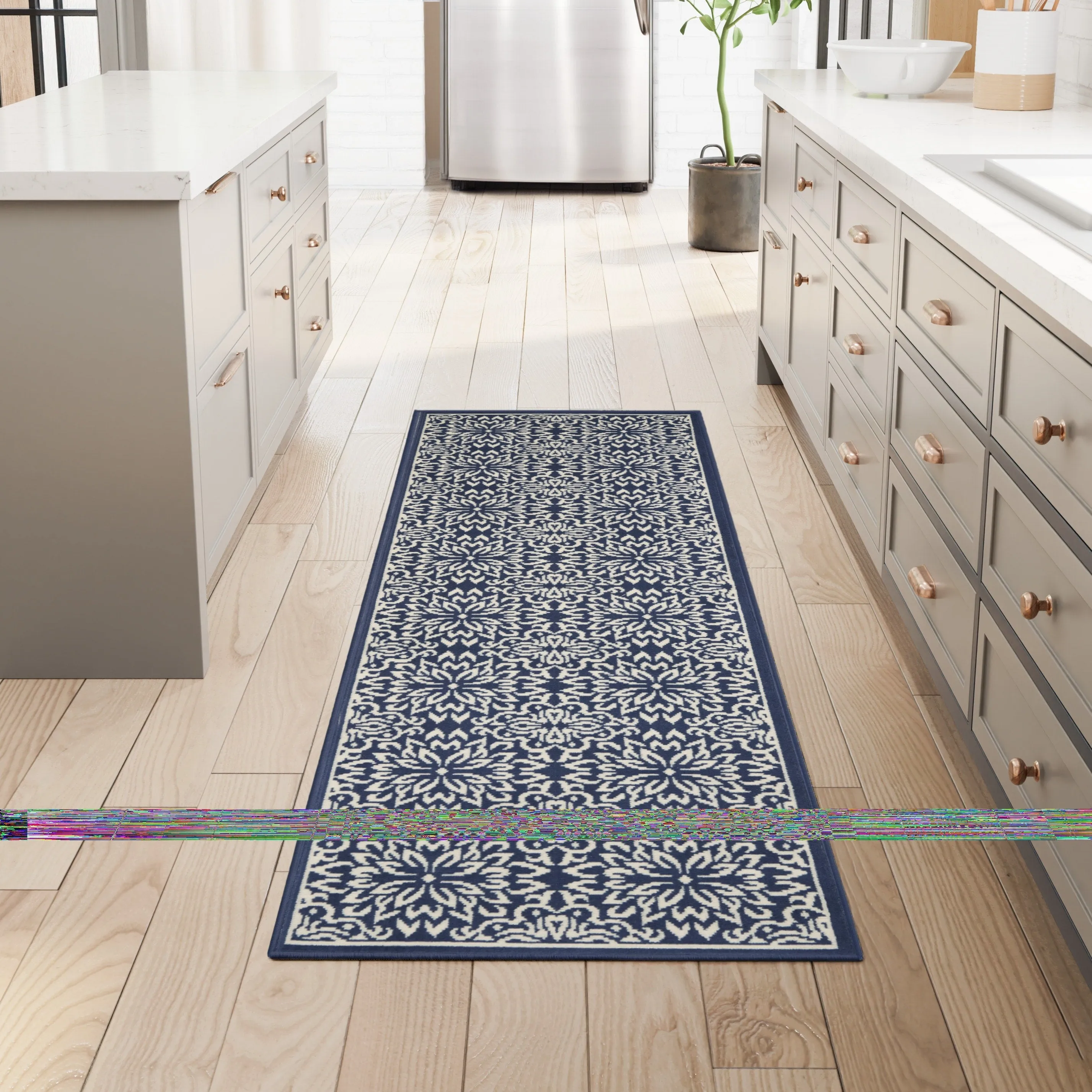 Nourison Jane Floral Medallion Indoor only Area Rug