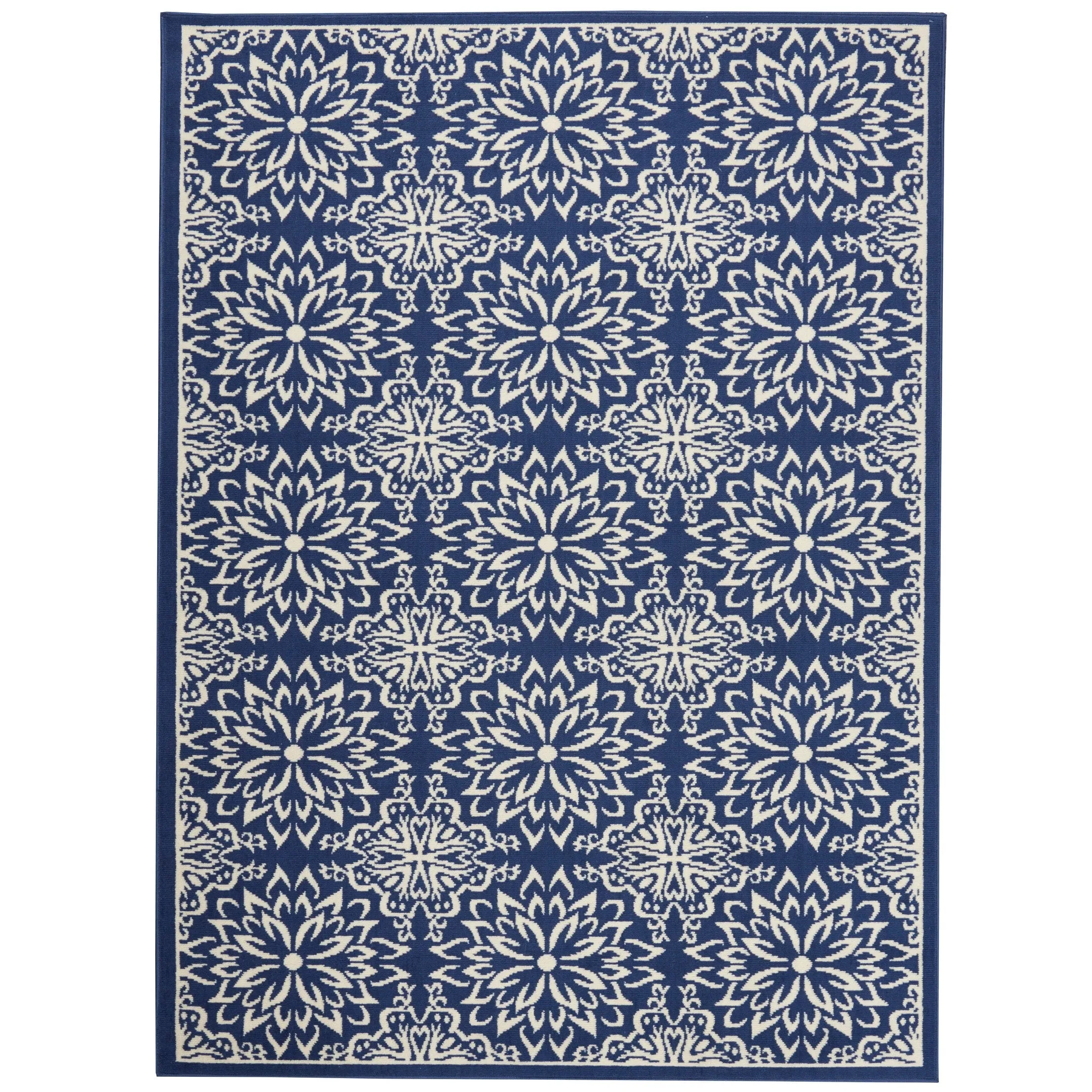 Nourison Jane Floral Medallion Indoor only Area Rug