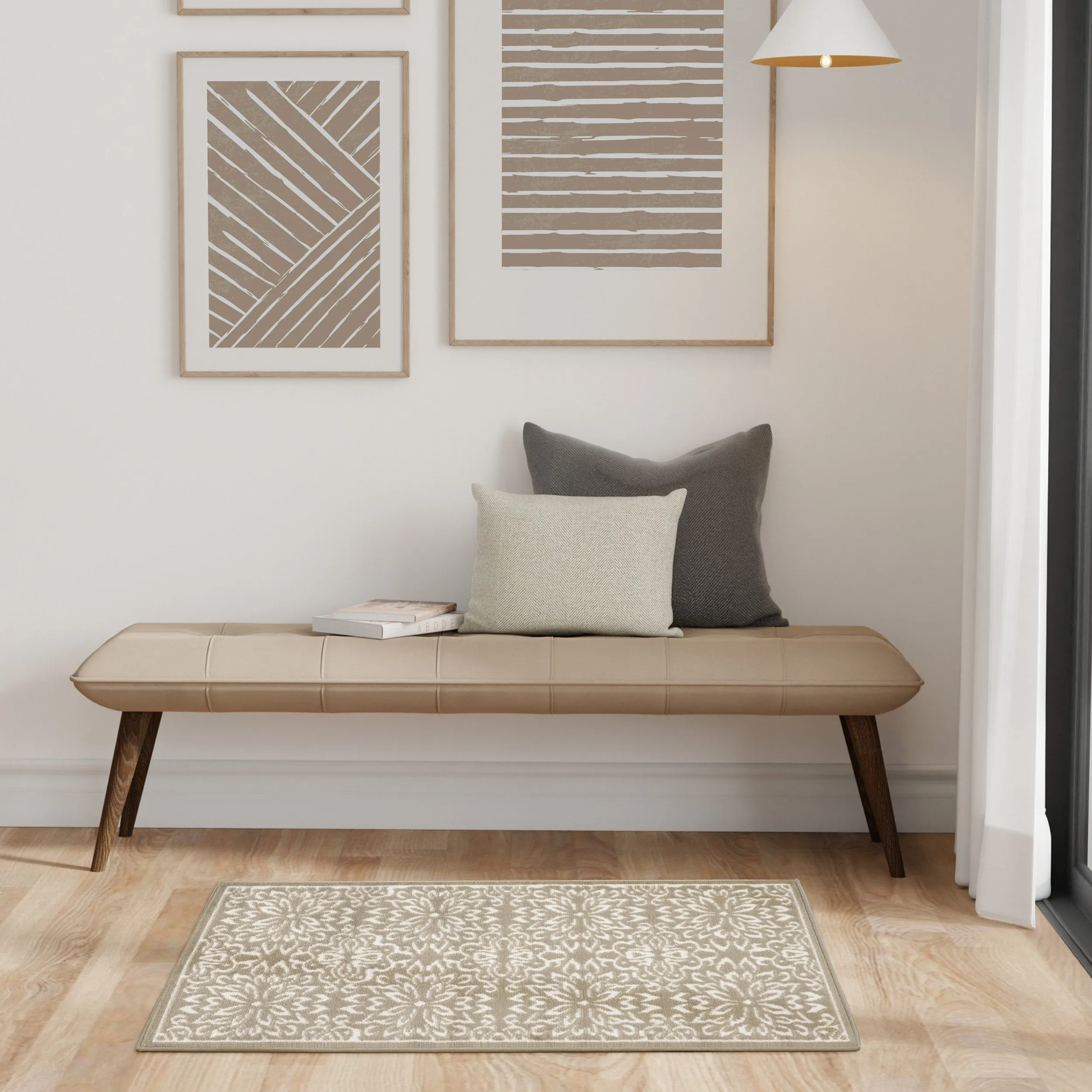 Nourison Jane Floral Medallion Indoor only Area Rug
