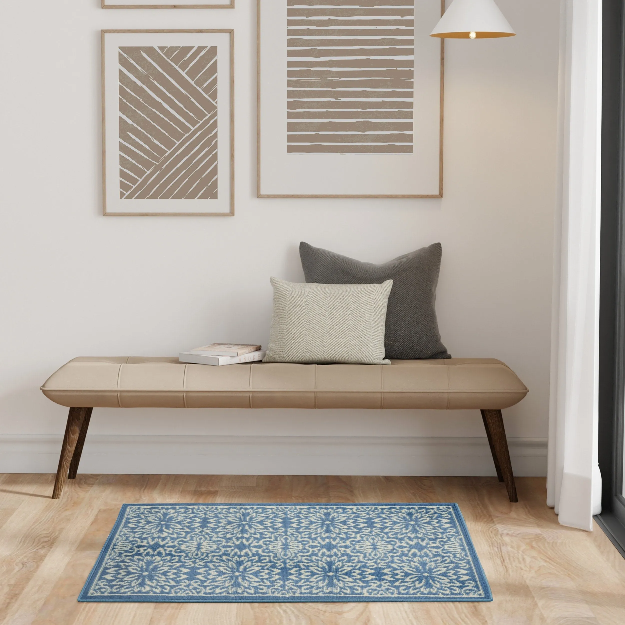 Nourison Jane Floral Medallion Indoor only Area Rug