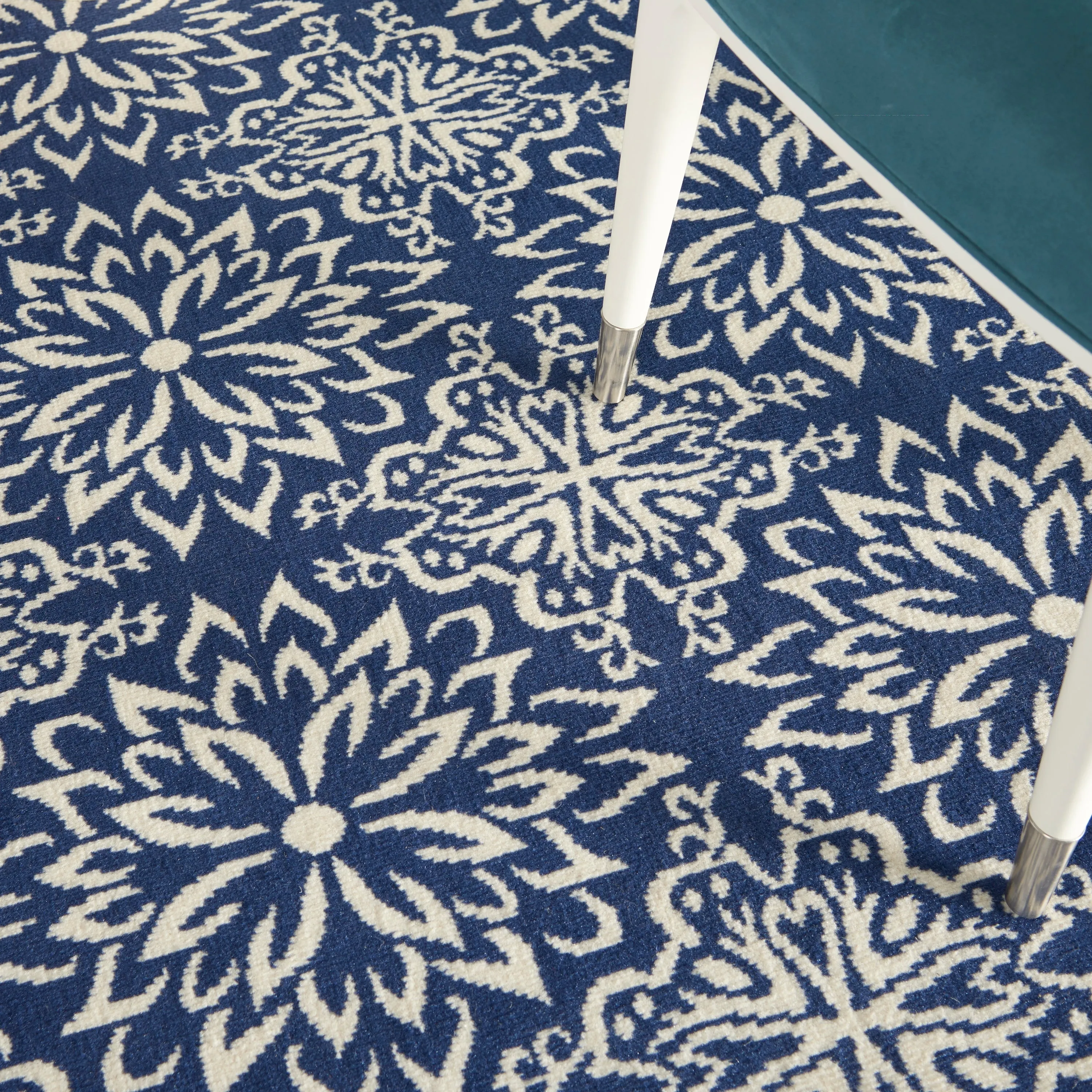 Nourison Jane Floral Medallion Indoor only Area Rug