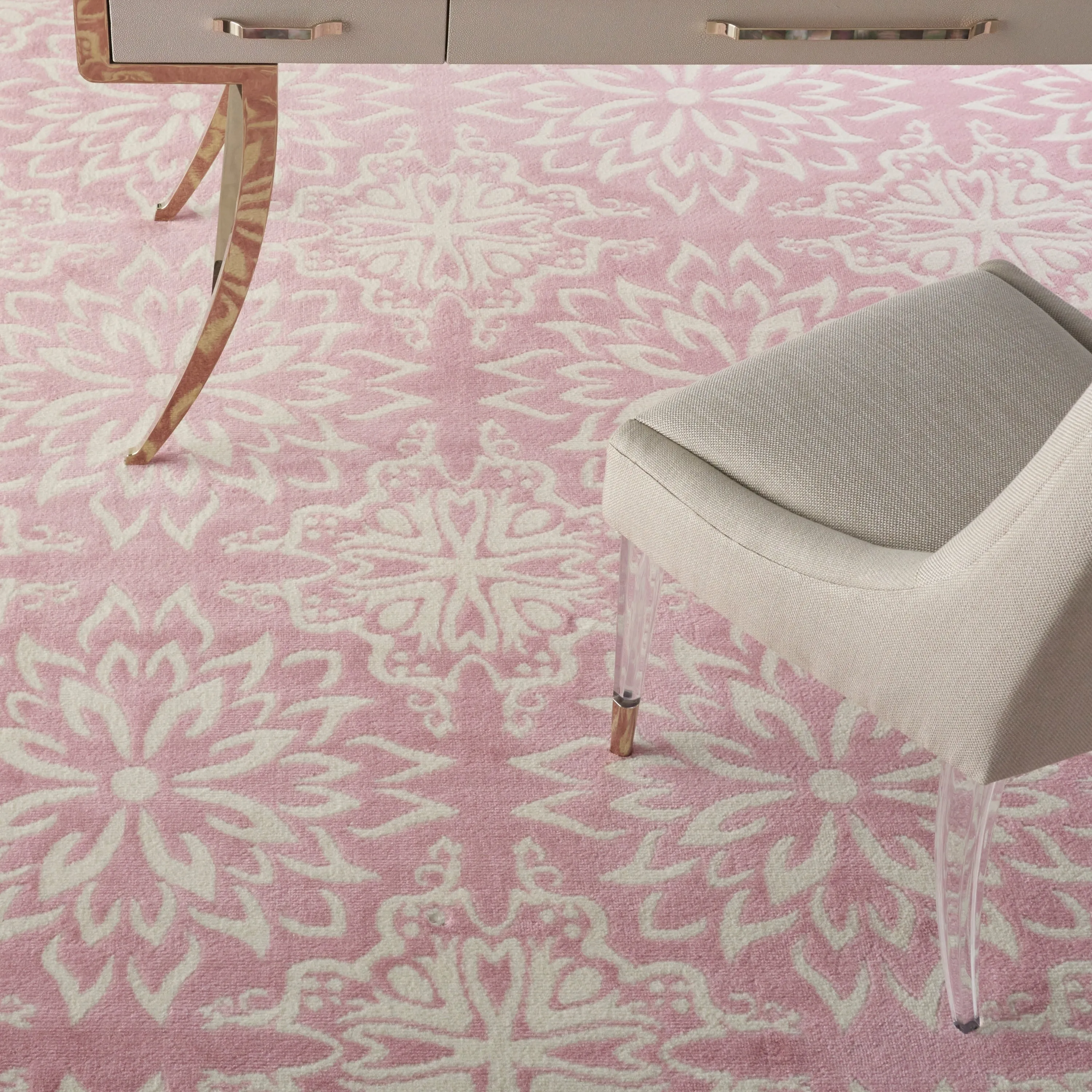 Nourison Jane Floral Medallion Indoor only Area Rug