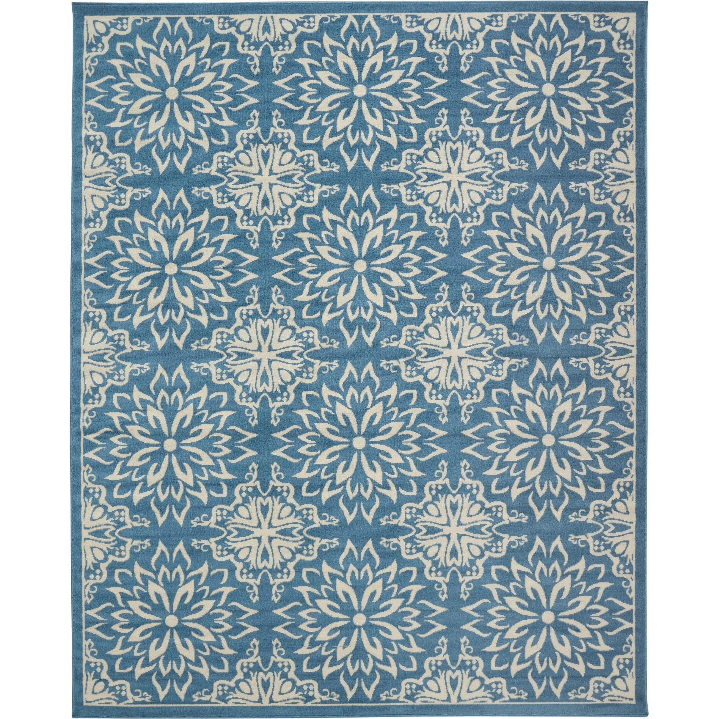 Nourison Jane Floral Medallion Indoor only Area Rug