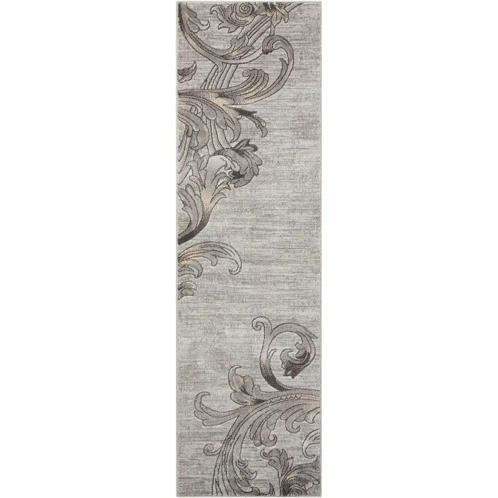 Nourison Maxell Abstract Ombre Damask Floral Botanical Area Rug