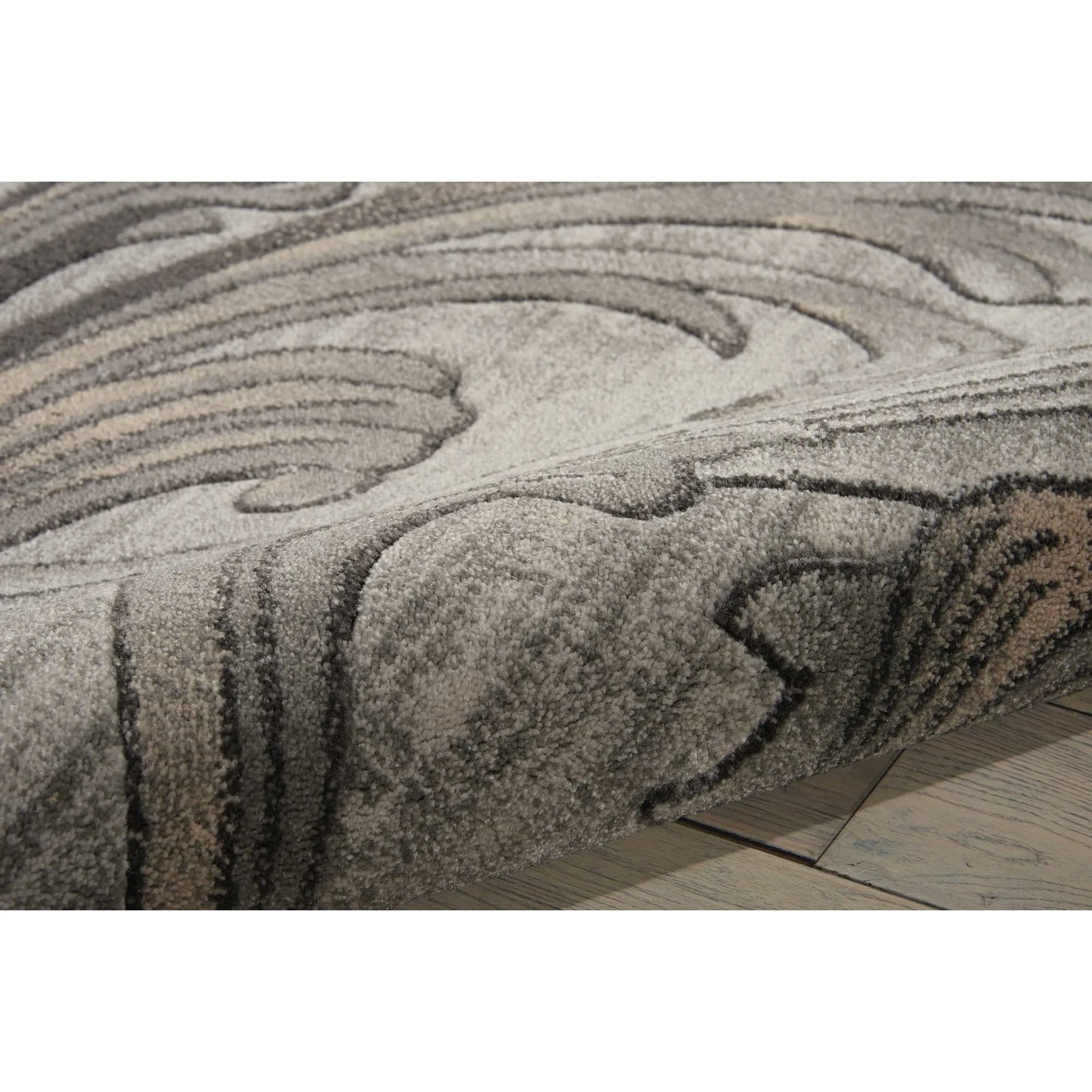 Nourison Maxell Abstract Ombre Damask Floral Botanical Area Rug