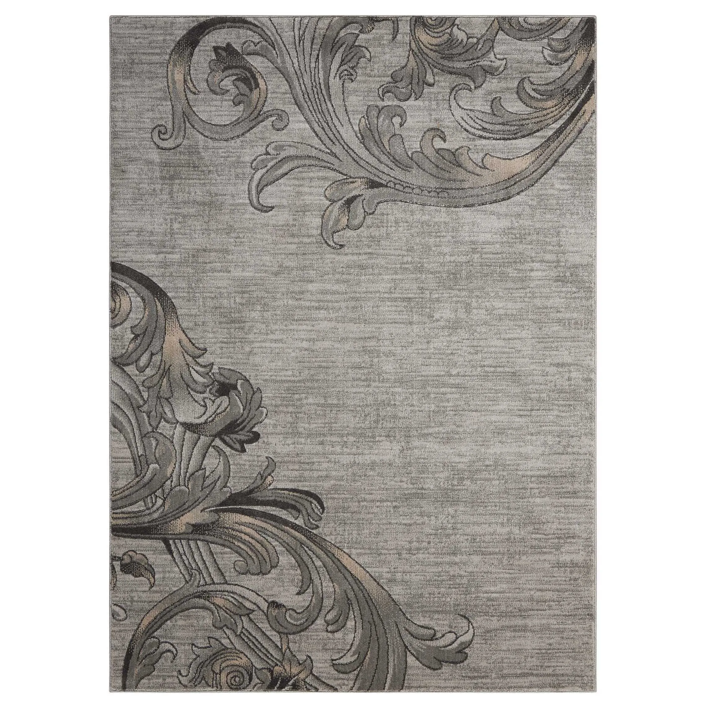 Nourison Maxell Abstract Ombre Damask Floral Botanical Area Rug