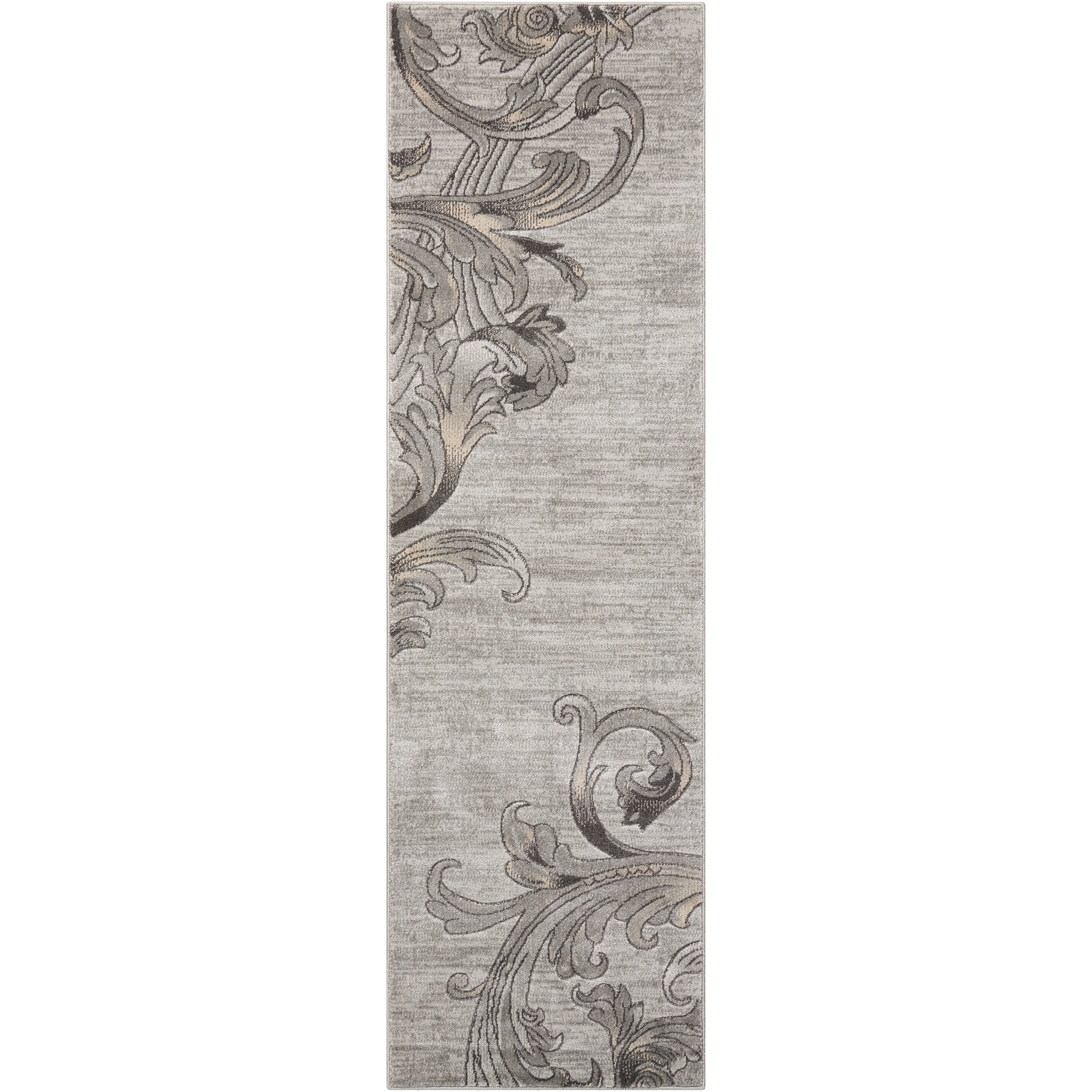 Nourison Maxell Abstract Ombre Damask Floral Botanical Area Rug