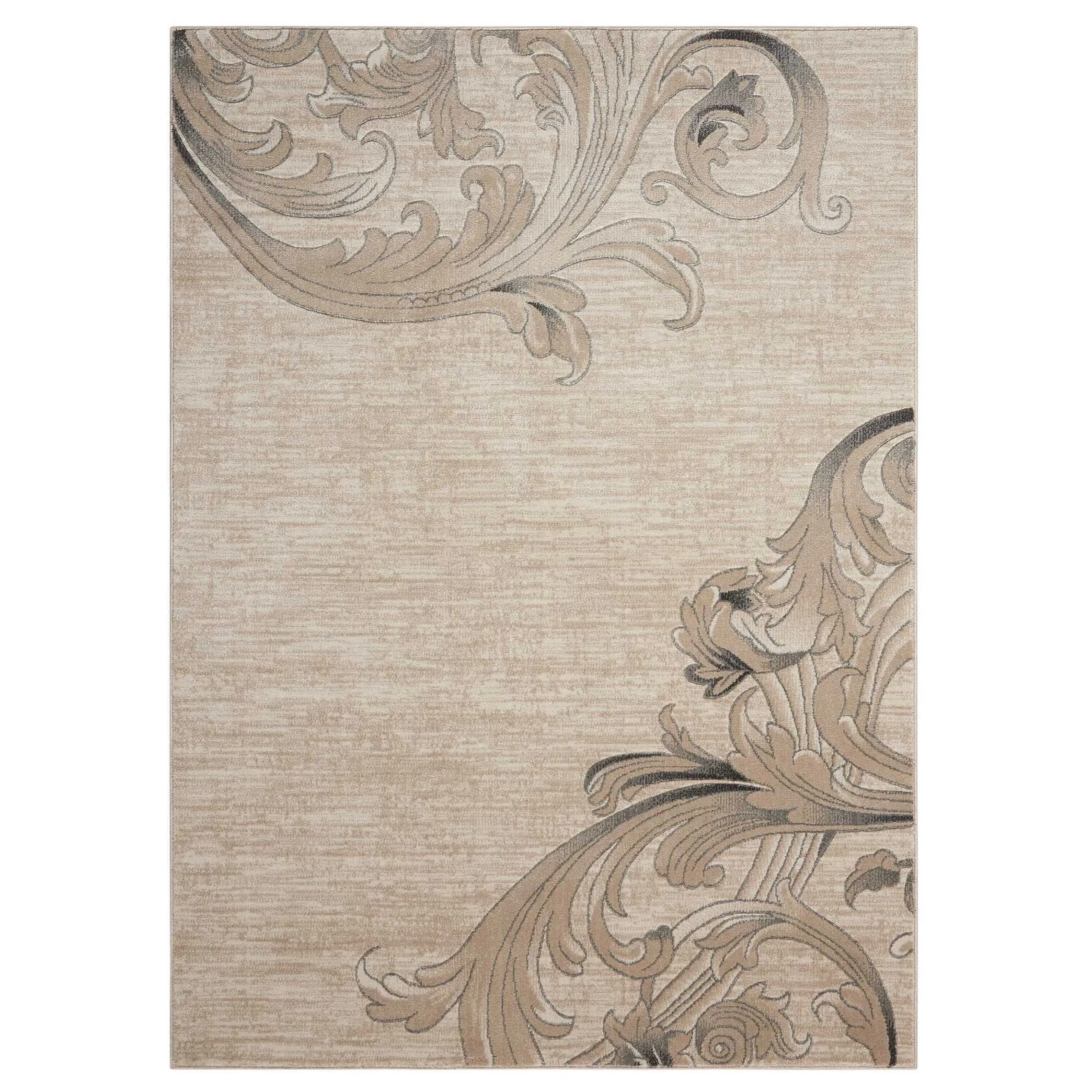 Nourison Maxell Abstract Ombre Damask Floral Botanical Area Rug