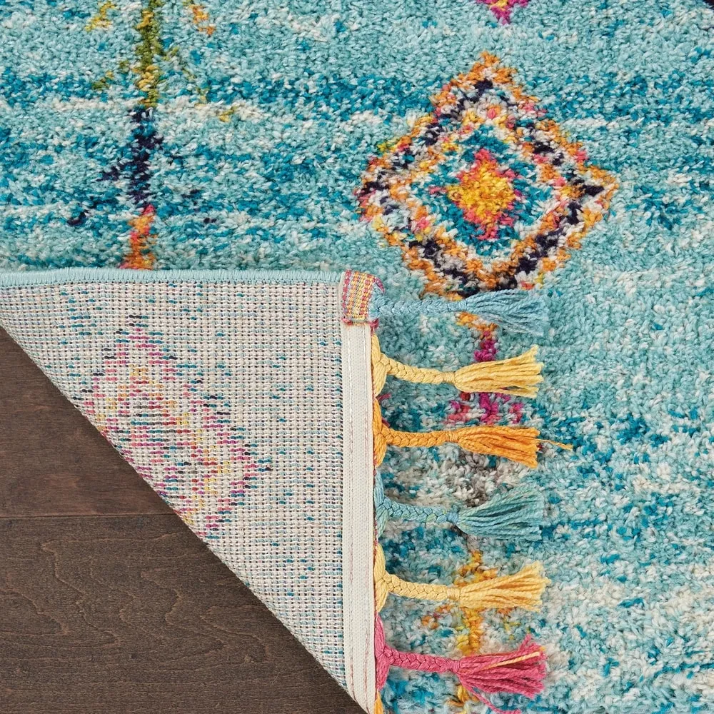 Nourison Moroccan Casbah Tribal Tassel Area Rug