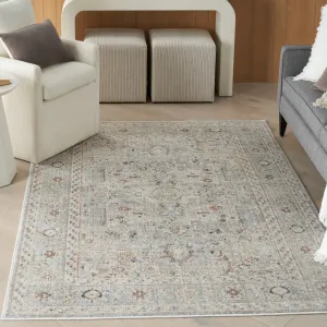 Nourison Oushak Home Indoor Grey Persian Area Rug