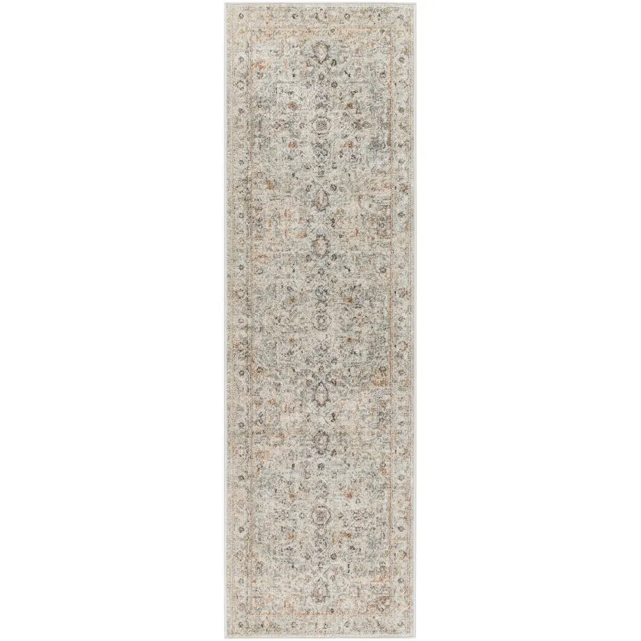 Nourison Oushak Home Indoor Grey Persian Area Rug