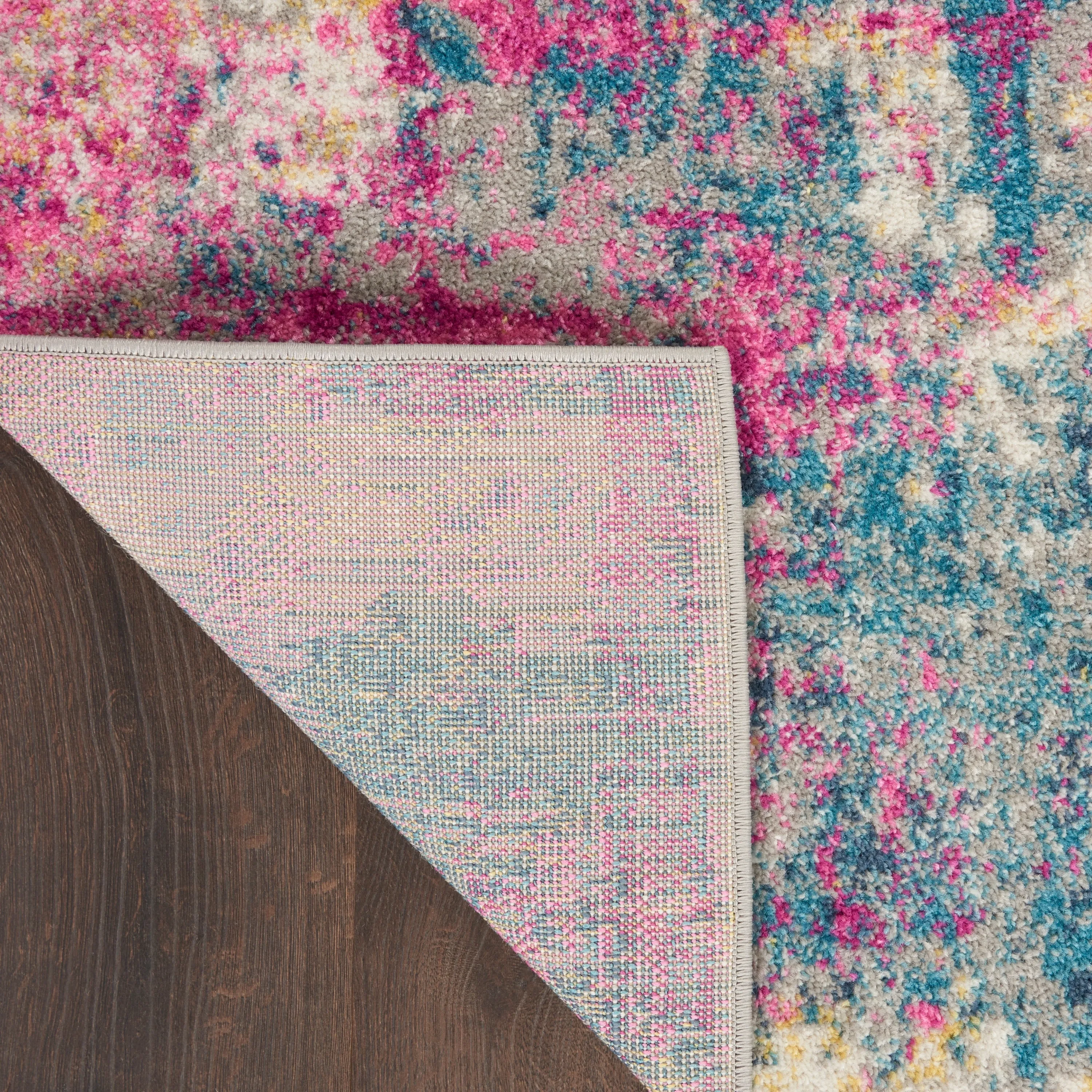 Nourison Passion Abstract Watercolor Multicolor Area Rug