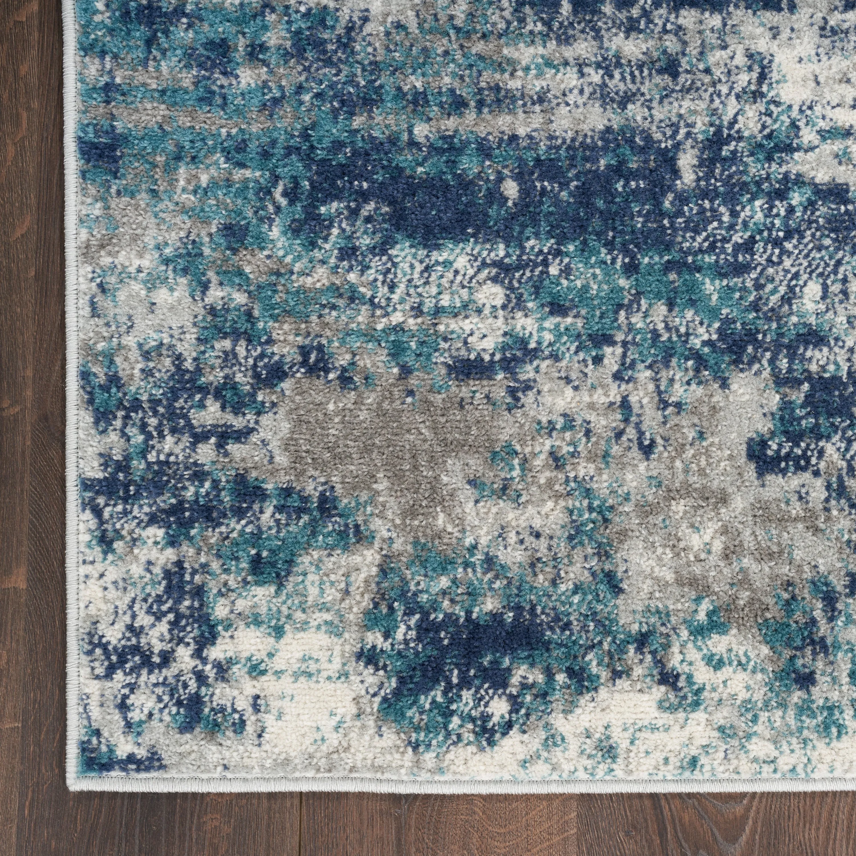 Nourison Passion Abstract Watercolor Multicolor Area Rug